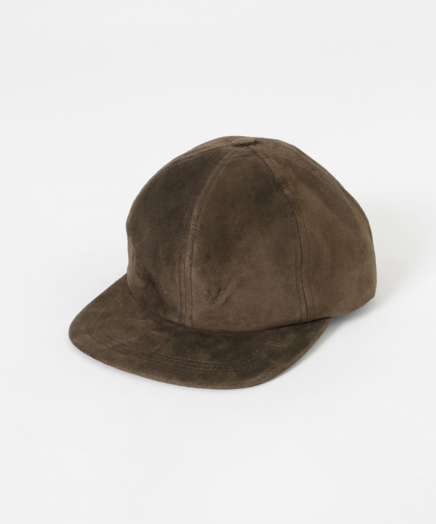WINNER CAP　SUEDE BASEBALL CAP DARK BROWN FREE