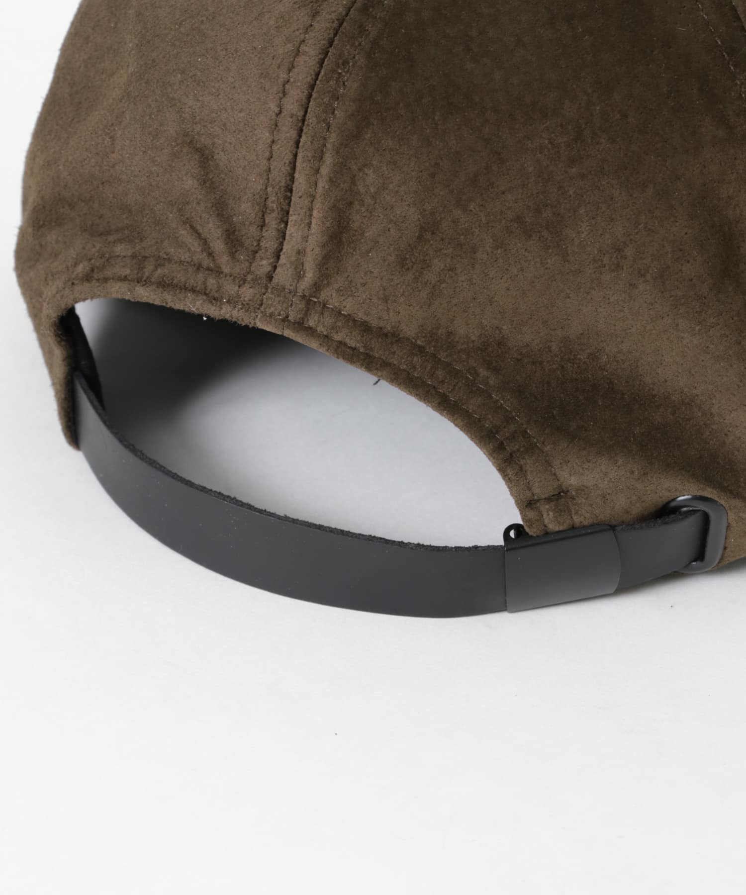 WINNER CAP　SUEDE BASEBALL CAP DARK BROWN FREE