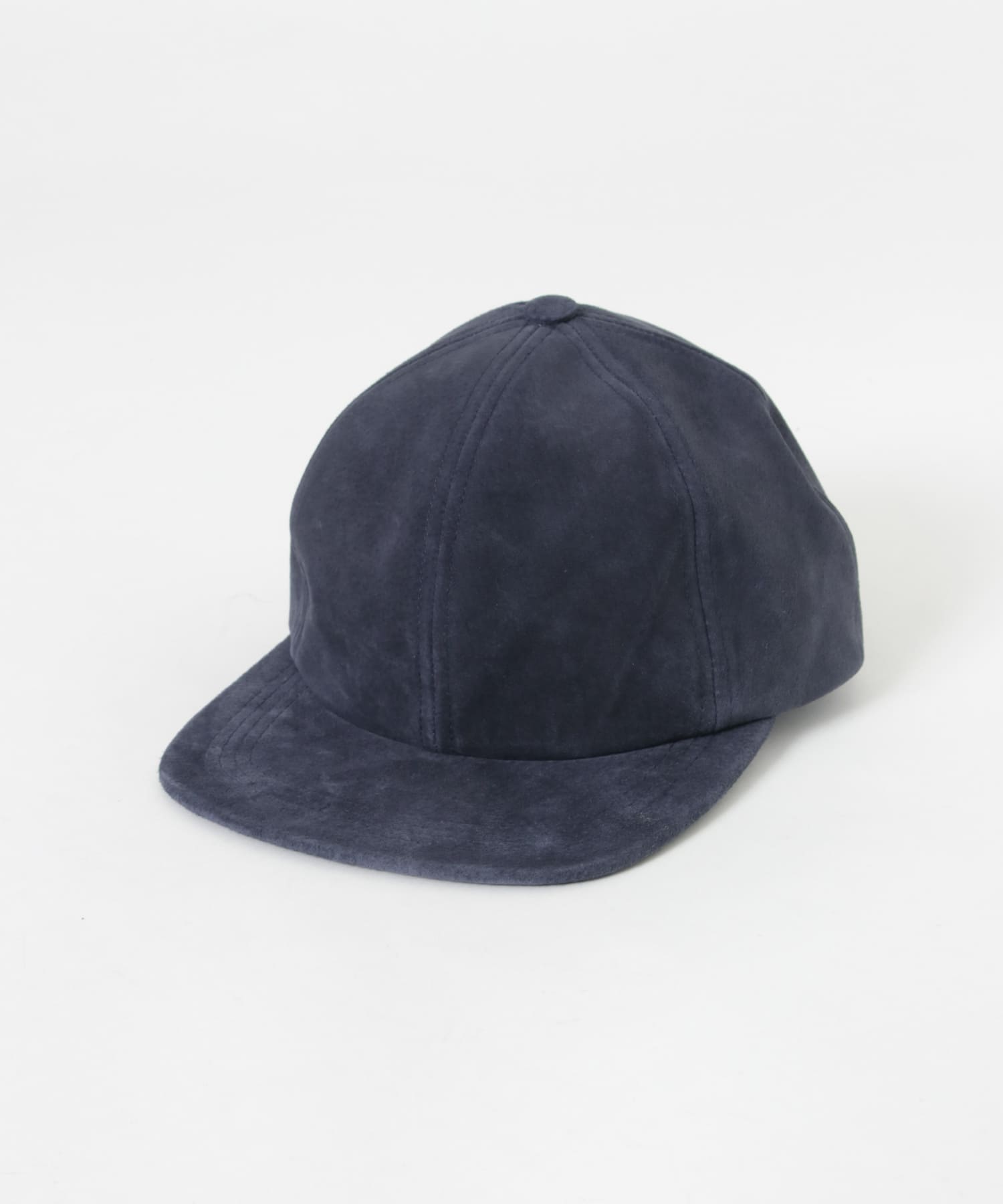 WINNER CAP　SUEDE BASEBALL CAP NAVY FREE