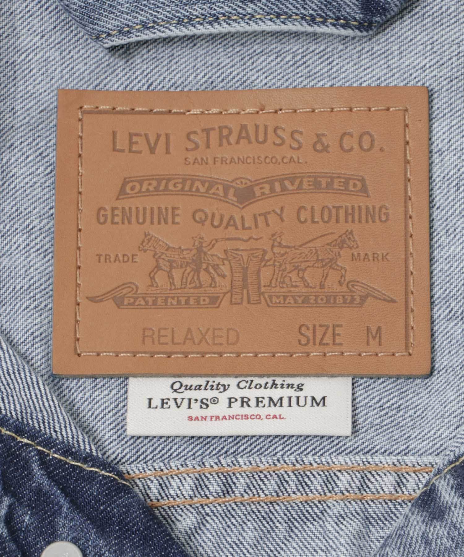 Levi’s　TYPE 2 TRUCKER L.INDIGO S