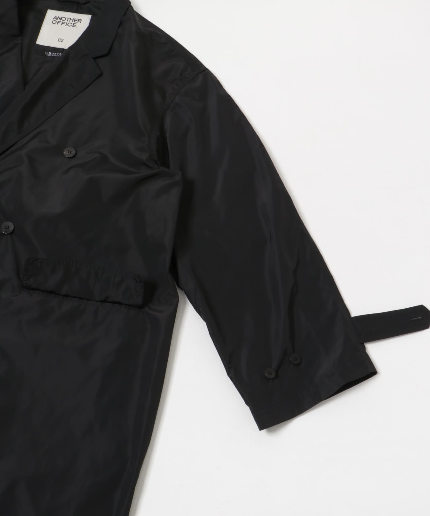 ANOTHER OFFICE　Plenty Shop Coat Almost BLK 1