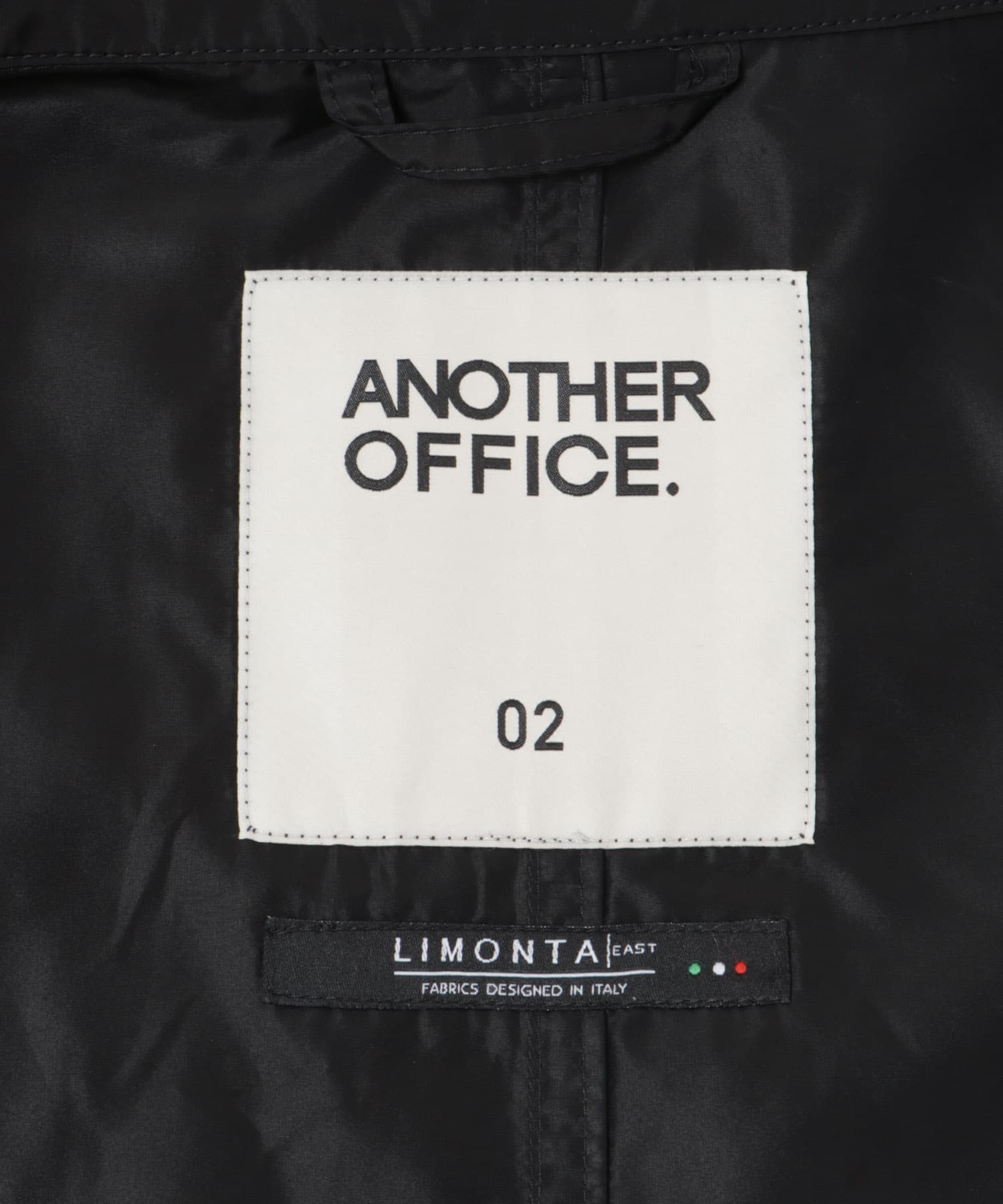 ANOTHER OFFICE　Plenty Shop Coat Almost BLK 1