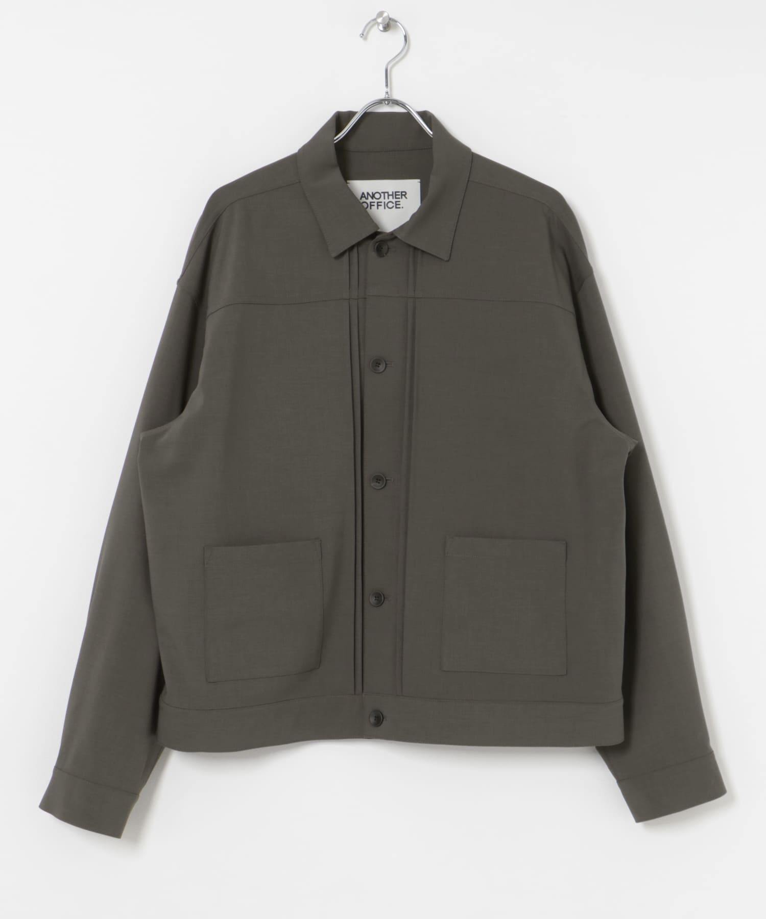 ANOTHER OFFICE　Habana Trucker Jacket Alloy-Gray 1