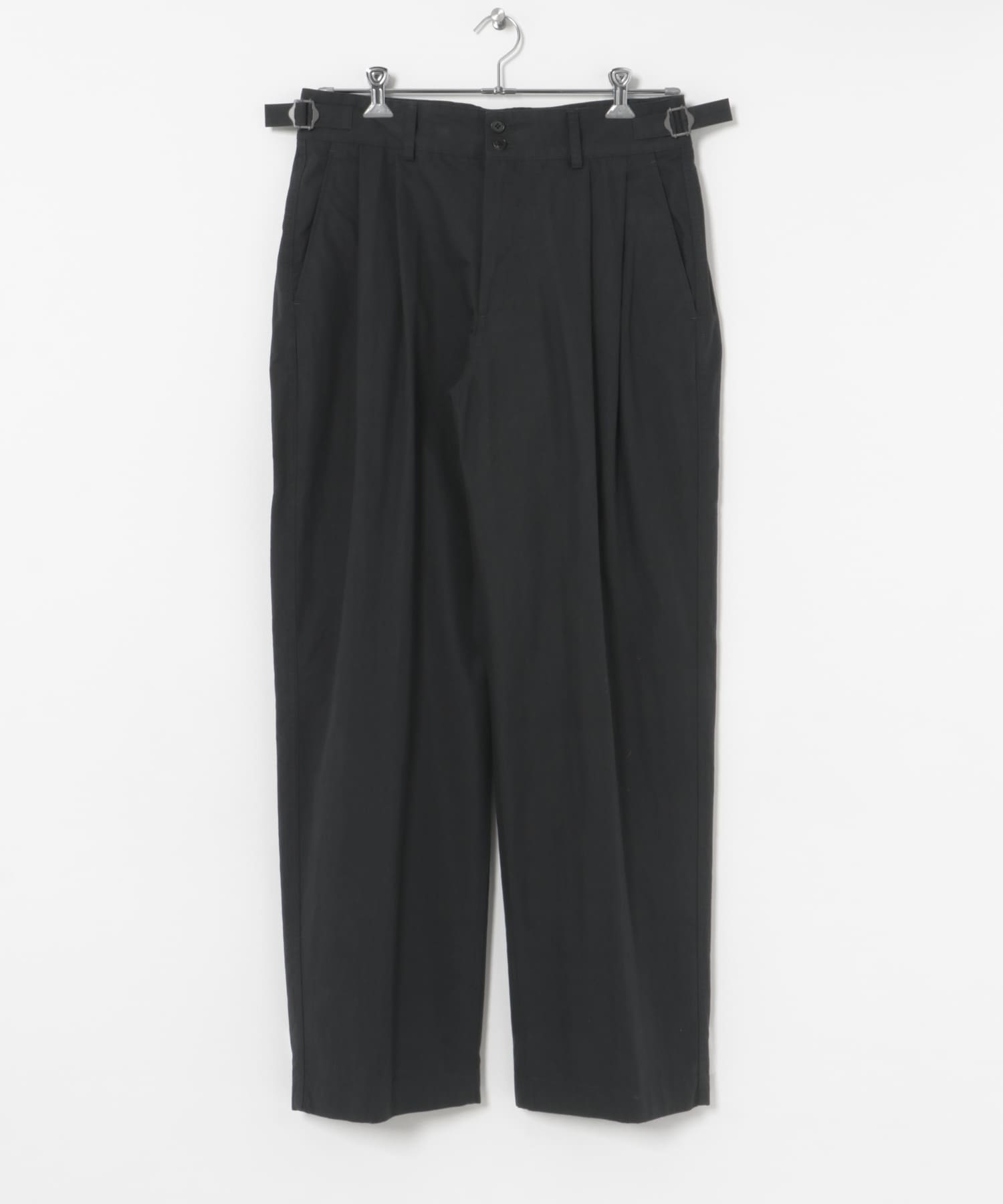 ANOTHER OFFICE　Santiago Officer Pants Almost BLK 1