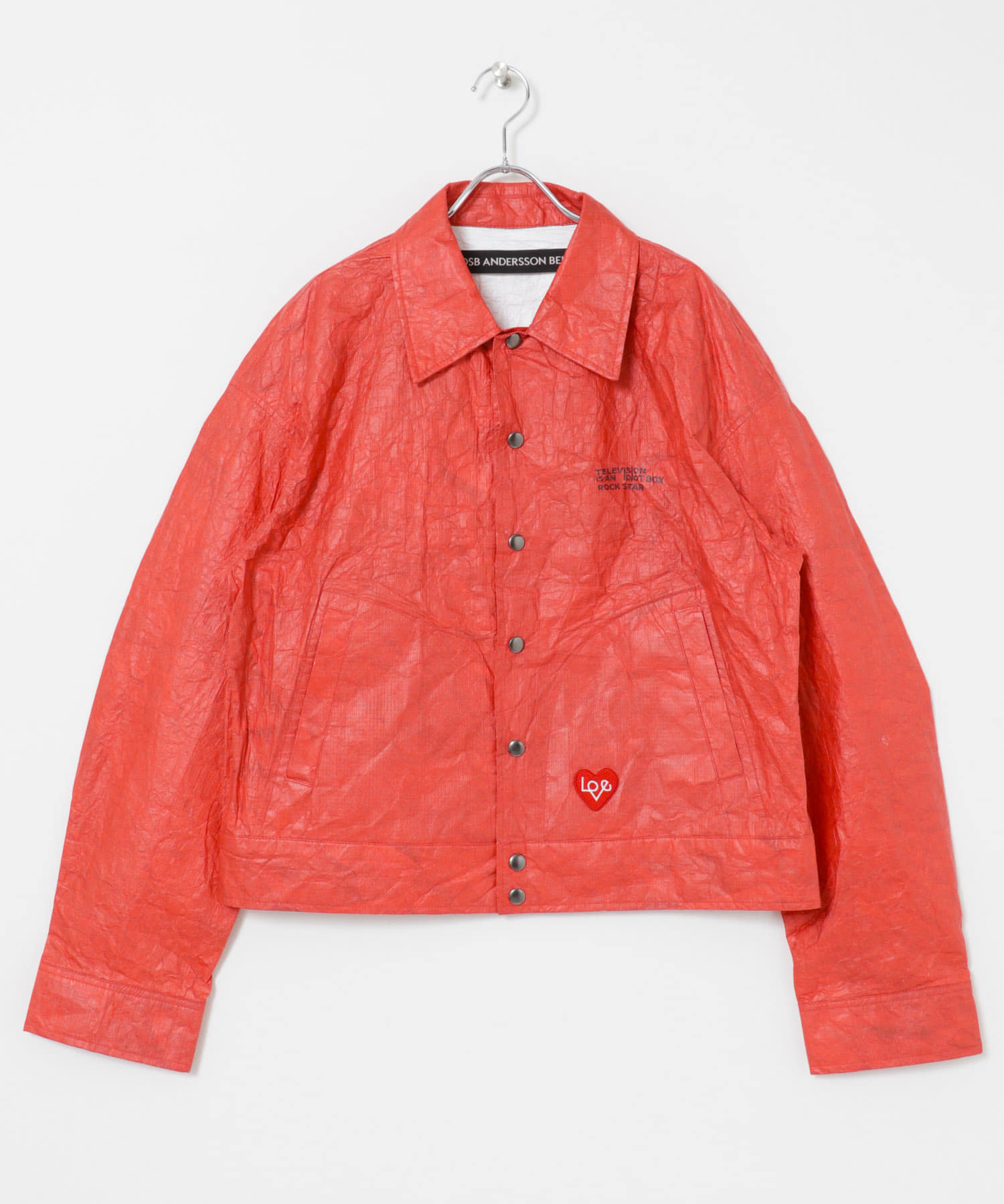 Andersson Bell GUITARIST TYVEK JACKET(M RED): アウター｜URBAN