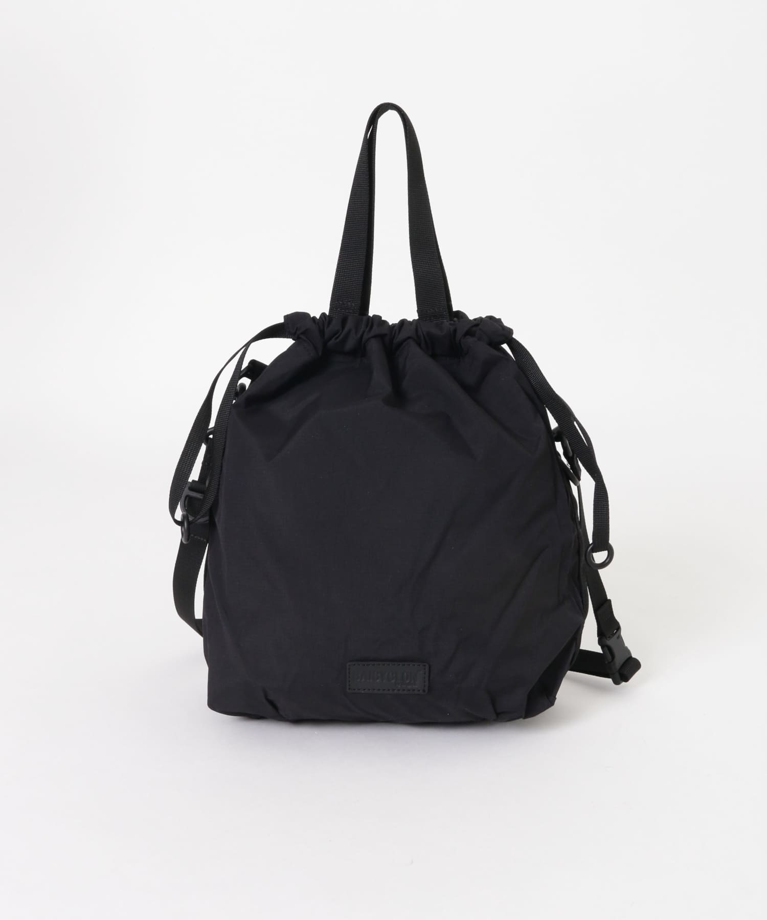 『別注』BAICYCLON by bagjack×UR　DRAWSTRING BAG BLACK FREE