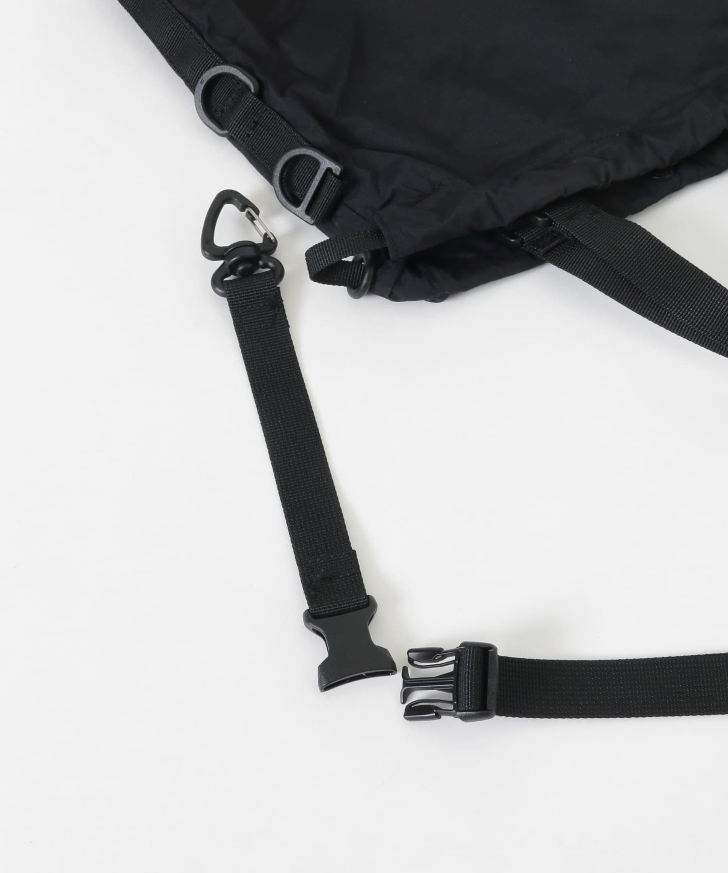 『別注』BAICYCLON by bagjack×UR　DRAWSTRING BAG BLACK FREE