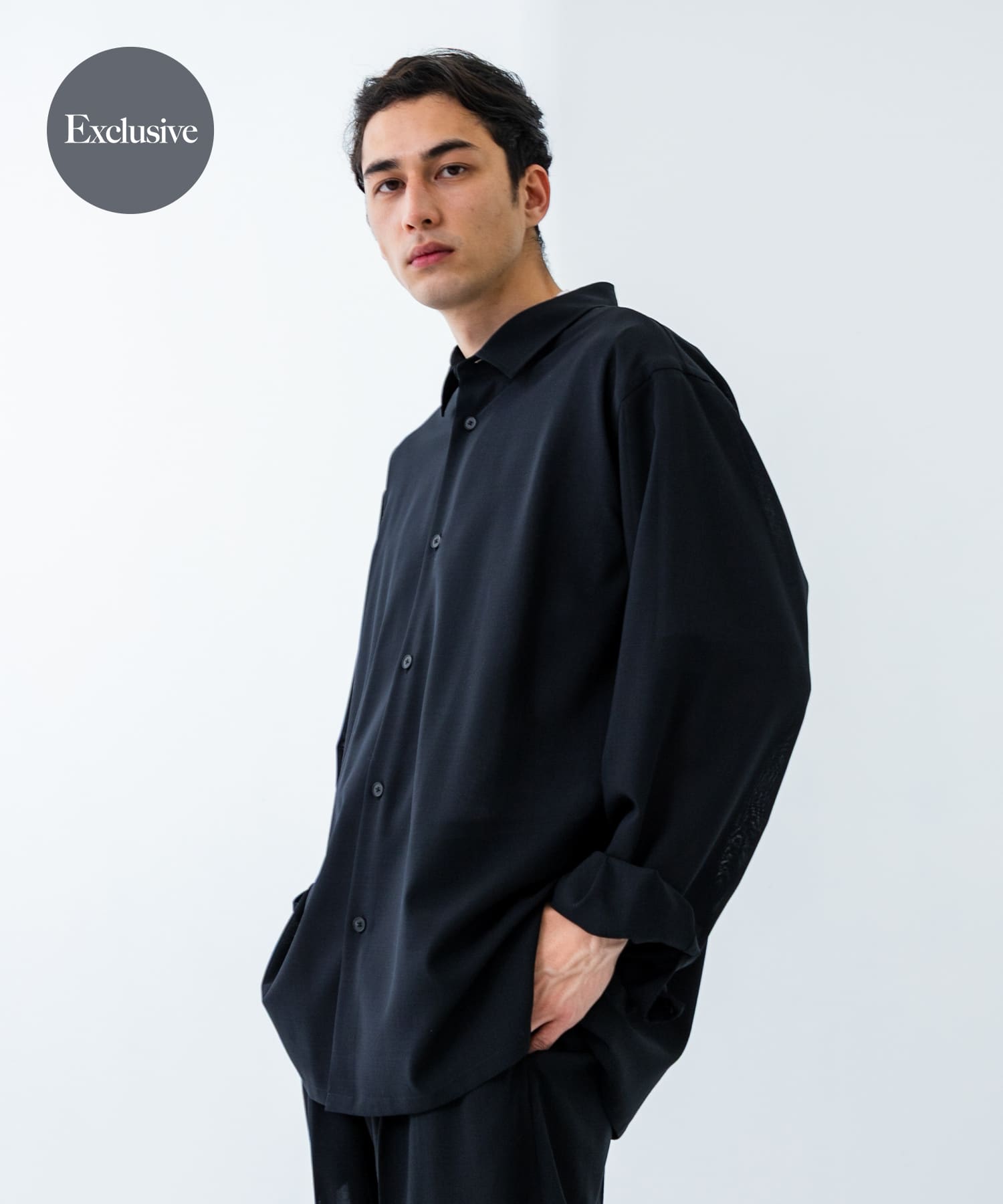 『別注』ATON×URBAN RESEARCH　OVERSIZED SHIRTS