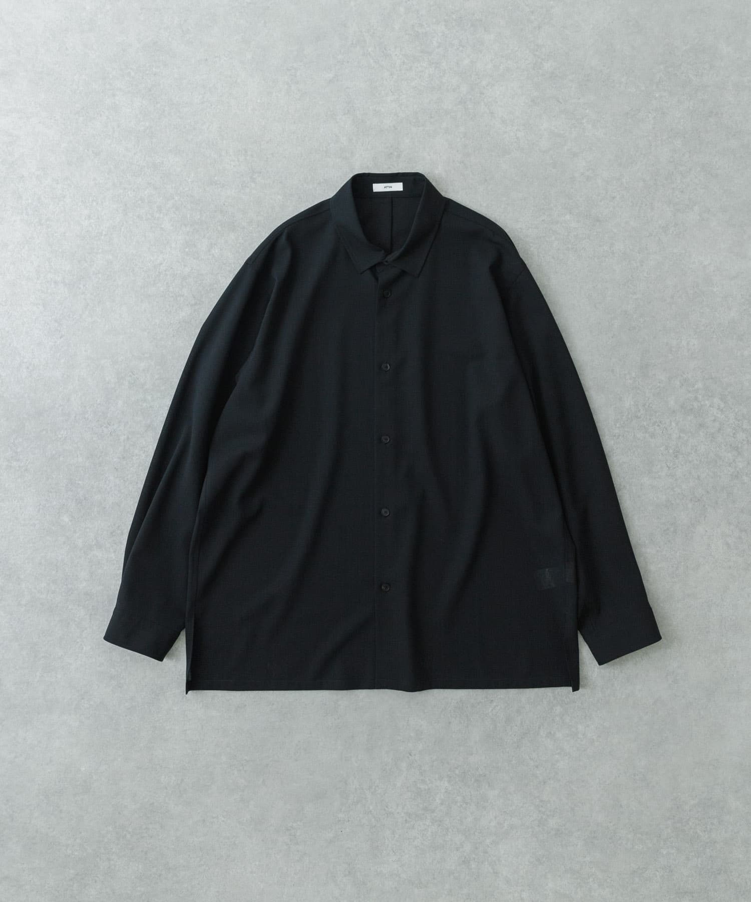 『別注』ATON×URBAN RESEARCH　OVERSIZED SHIRTS 075NAV/IND 4