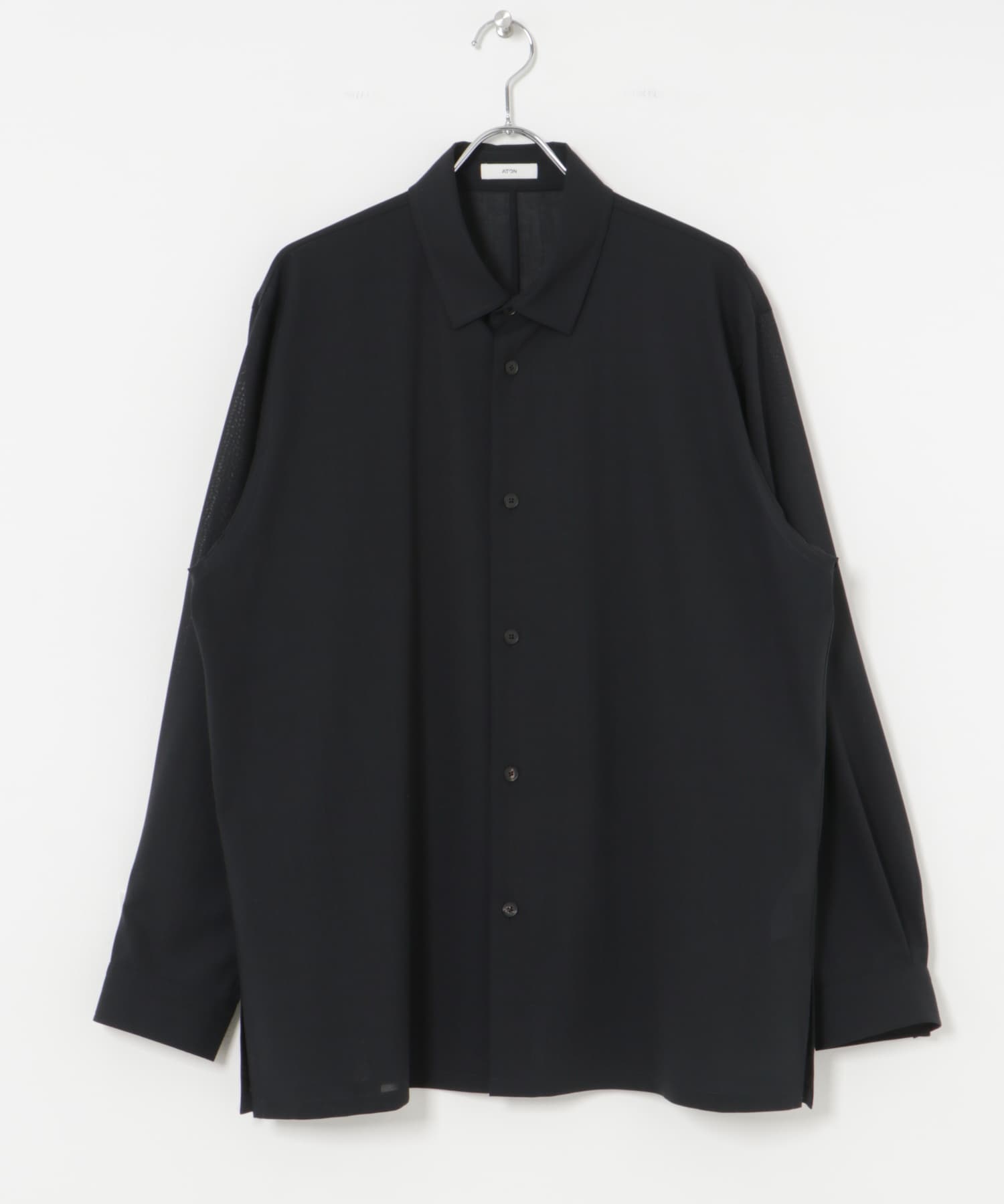 『別注』ATON×URBAN RESEARCH　OVERSIZED SHIRTS 075NAV/IND 4