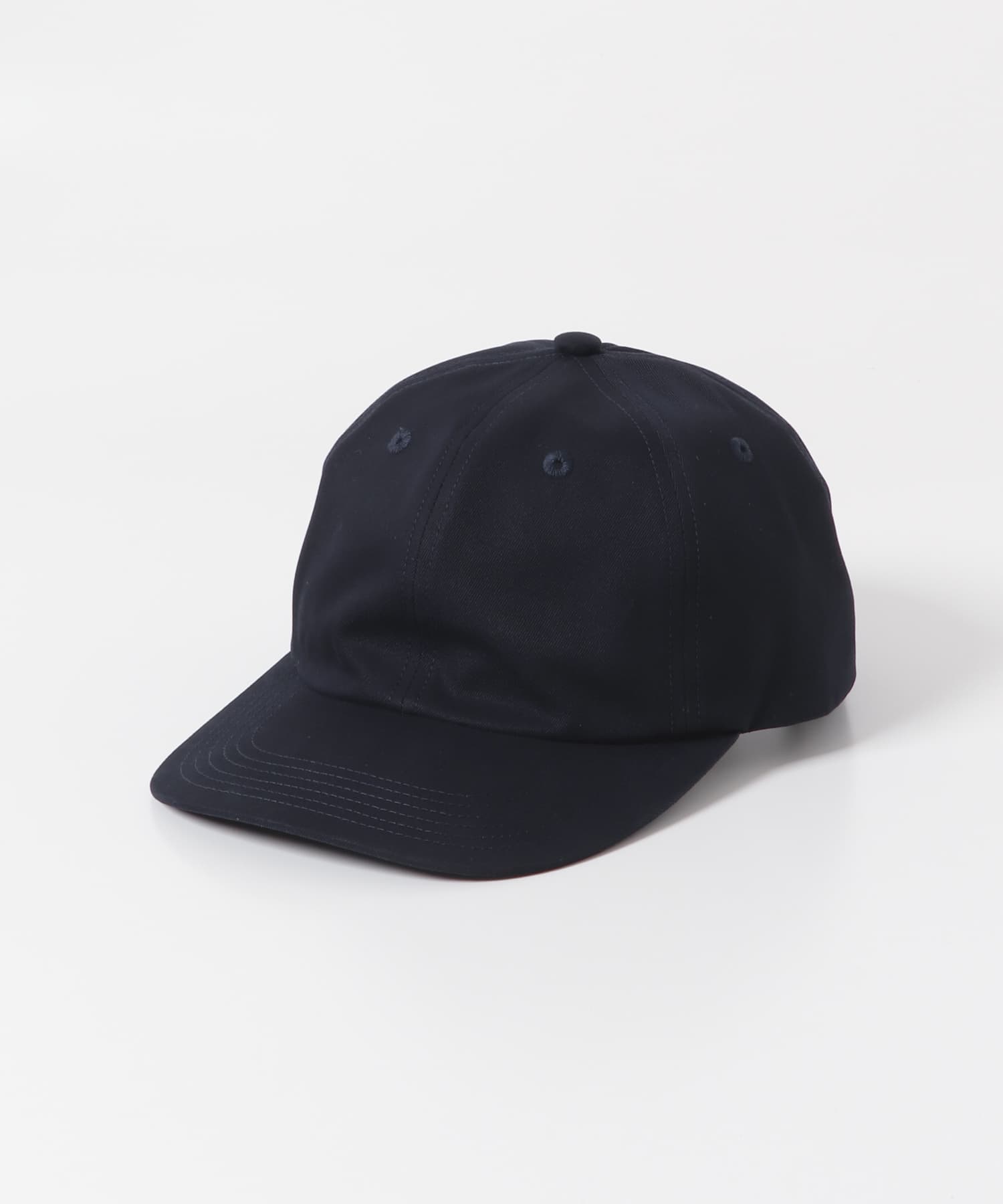KIJIMA TAKAYUKI COTTON GABA 6PANEL CAP(one BLACK): 帽子｜URBAN