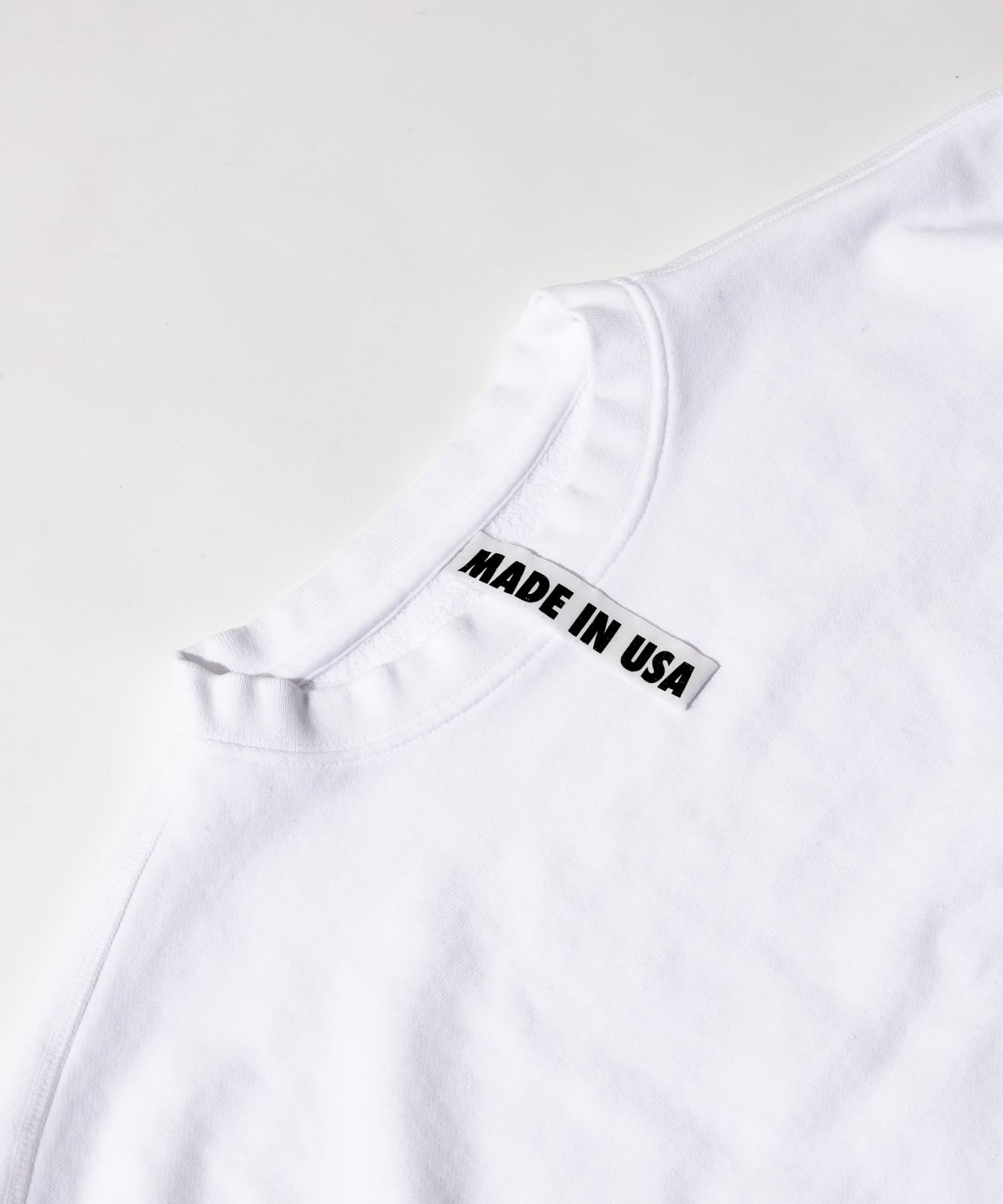 FORNIGNER　Made in USA Crew Sweat WHITE 1