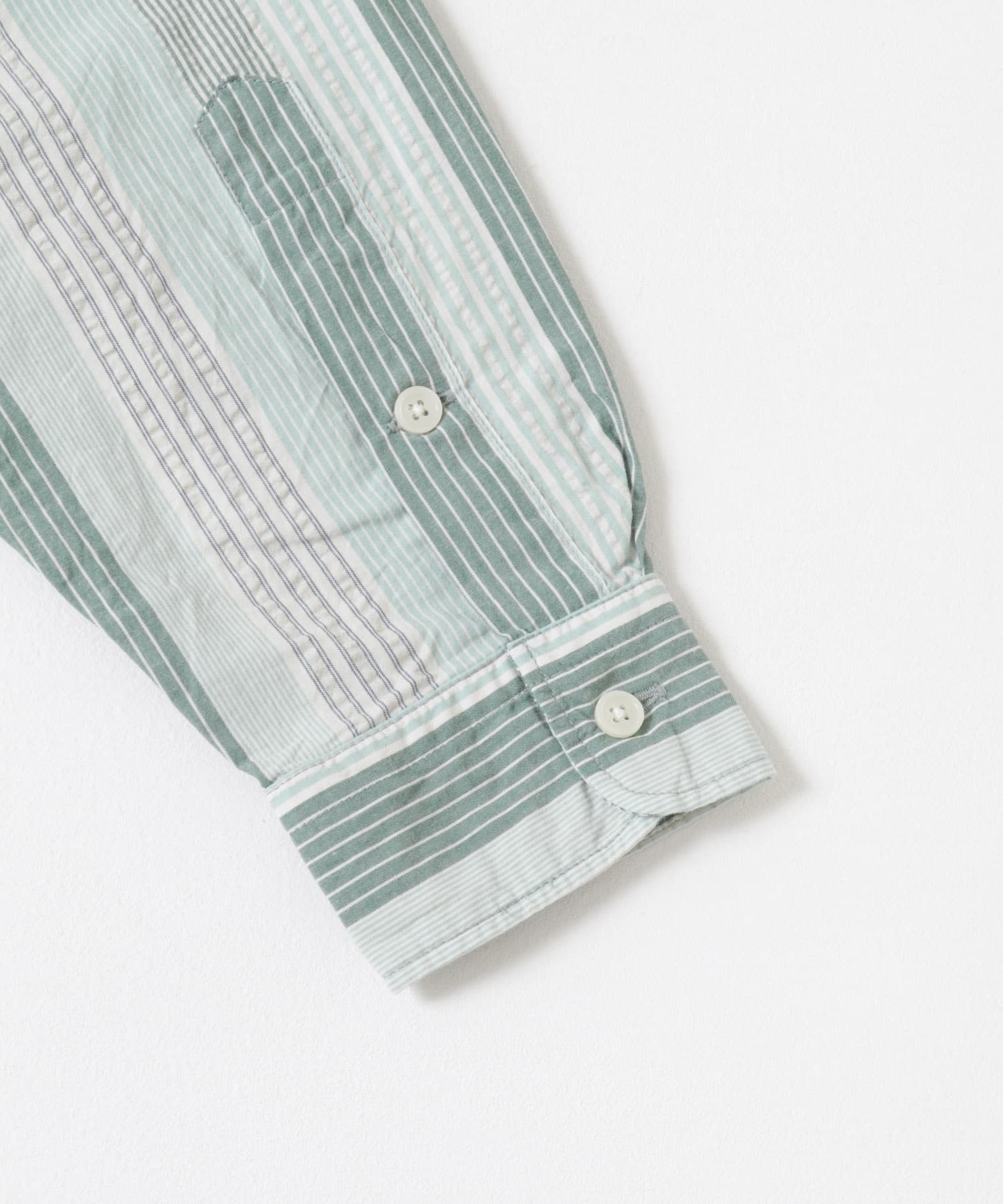FREEMANS SPORTING CLUB　CHRYSTIE SHIRT グリーン S