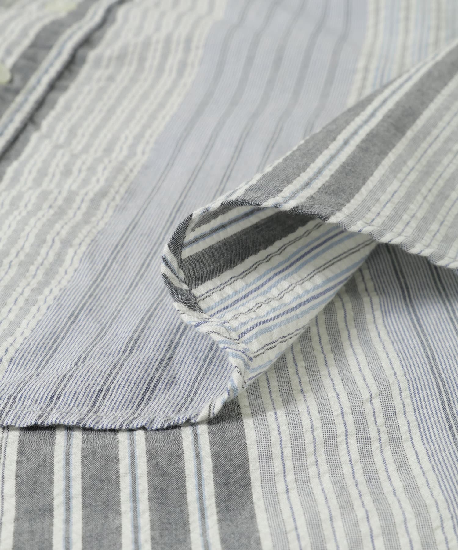 FREEMANS SPORTING CLUB　CHRYSTIE SHIRT ブルー S
