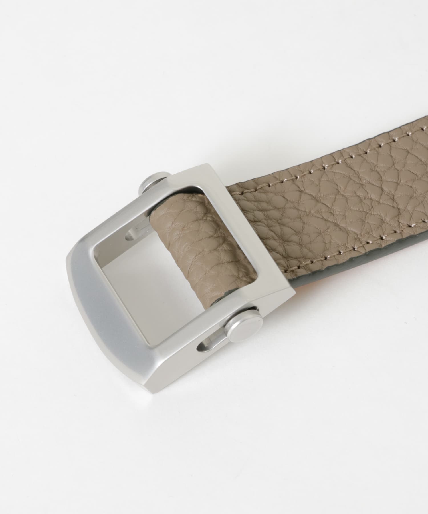 ITTI　HERRIE HOLELESS BELT TAUPE FREE