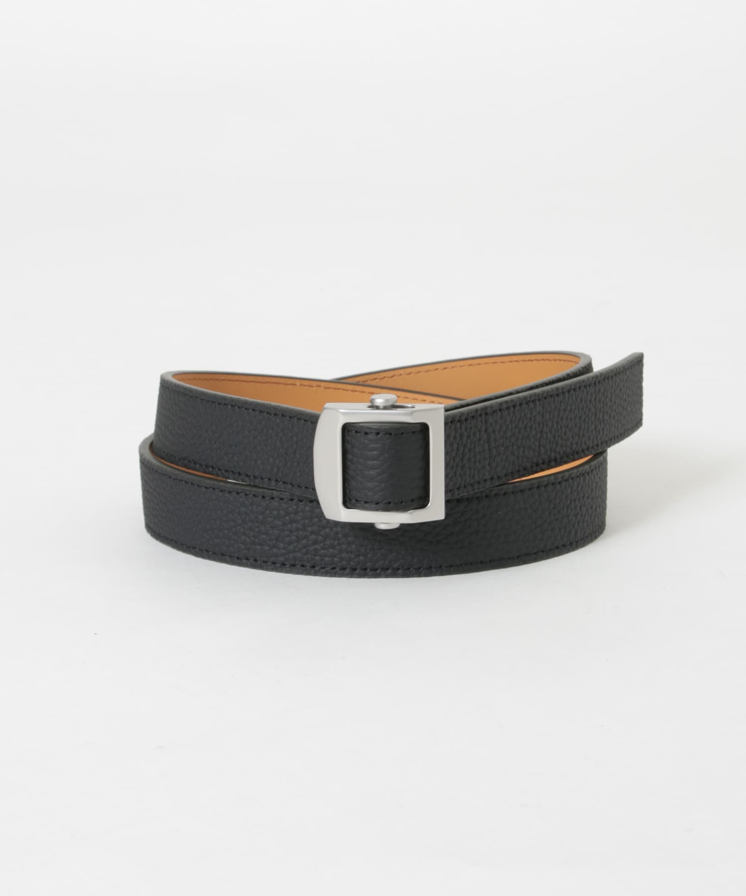 ITTI　HERRIE HOLELESS BELT BLACK FREE
