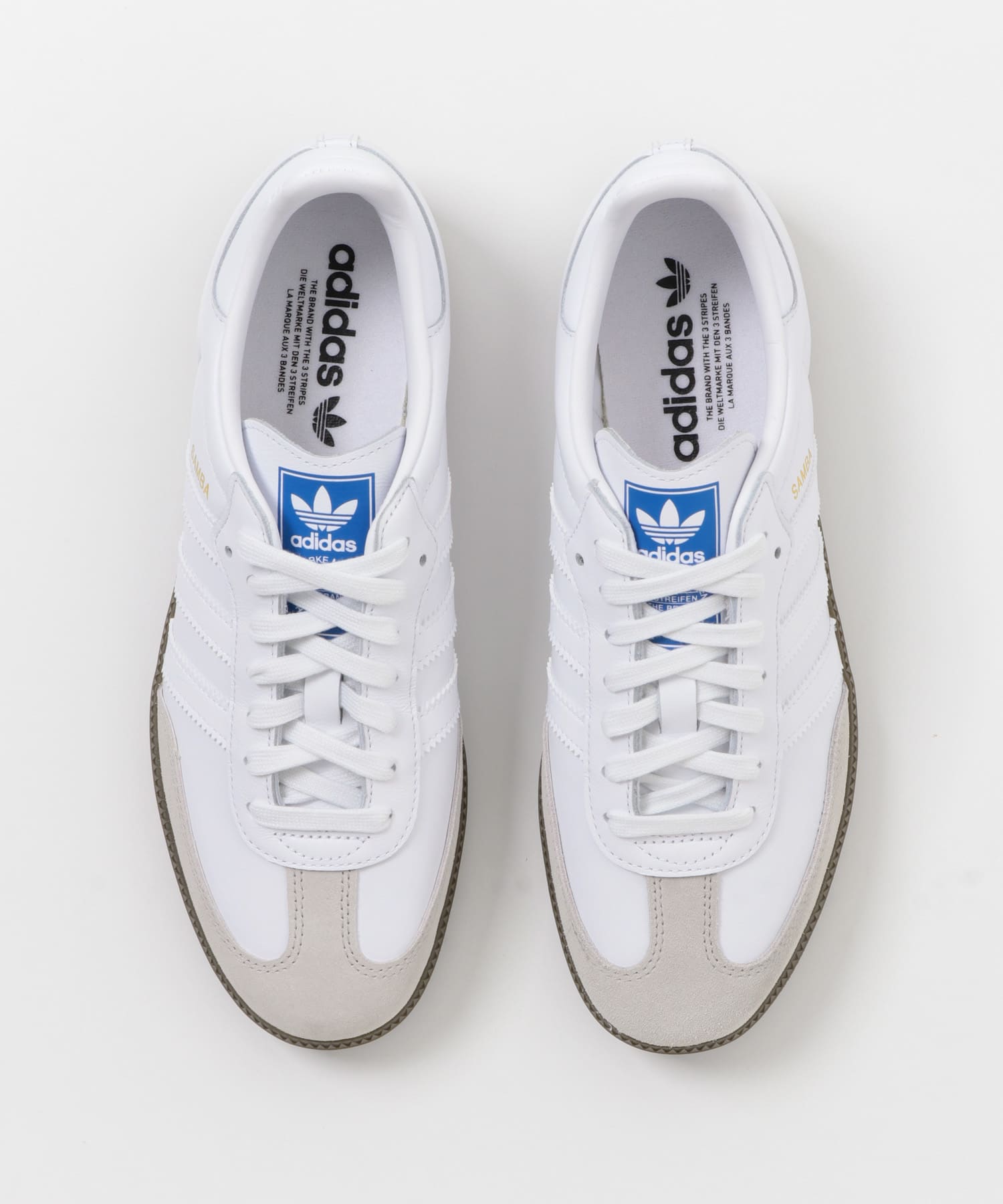 adidas　SAMBA OG WHT/WHT 26