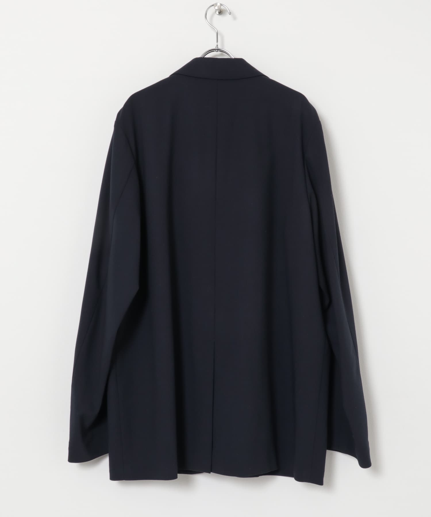 ATON　HIGH TWIST WOOL JACKET NAVY 4