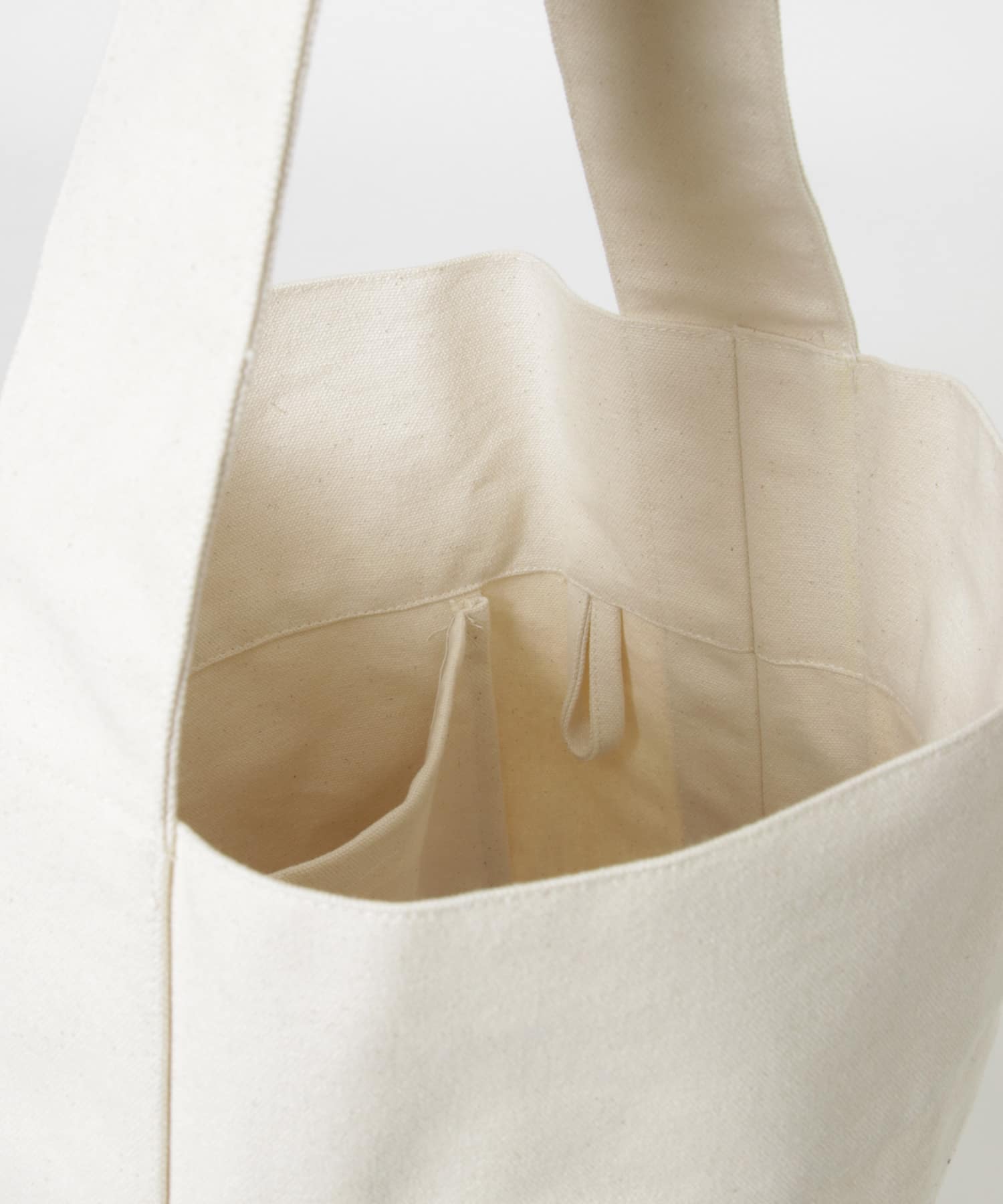 Kaan　BUCKET TOTE COTTON NATURAL FREE