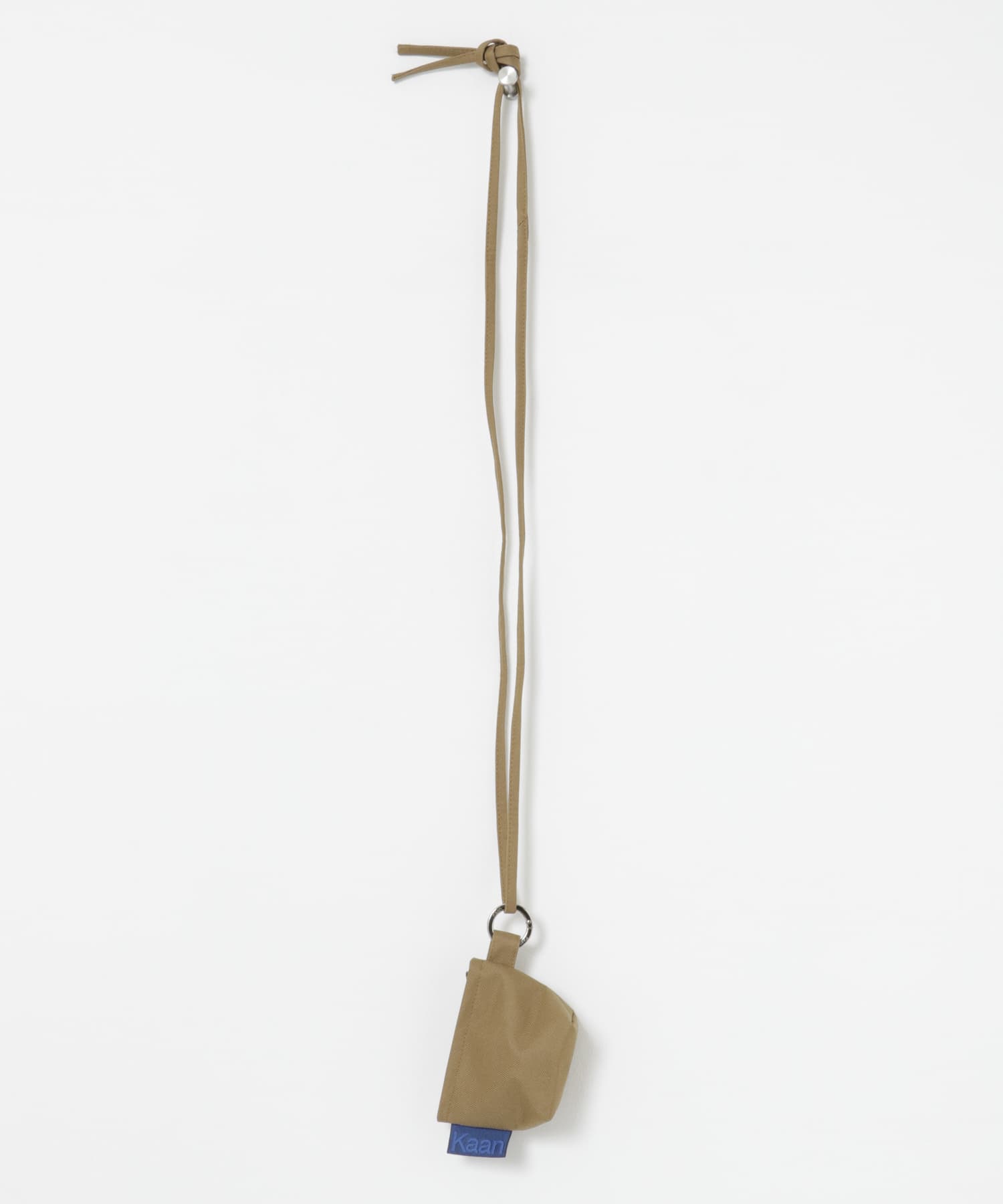 Kaan　MINI LANYARD POUCH MOCHA FREE