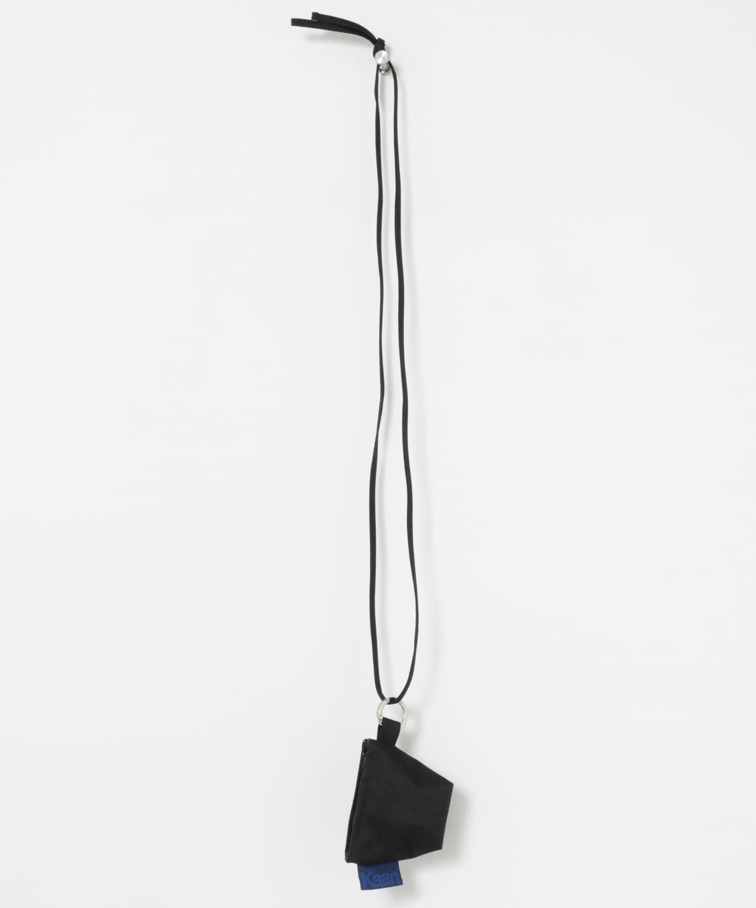 Kaan　MINI LANYARD POUCH BLACK FREE