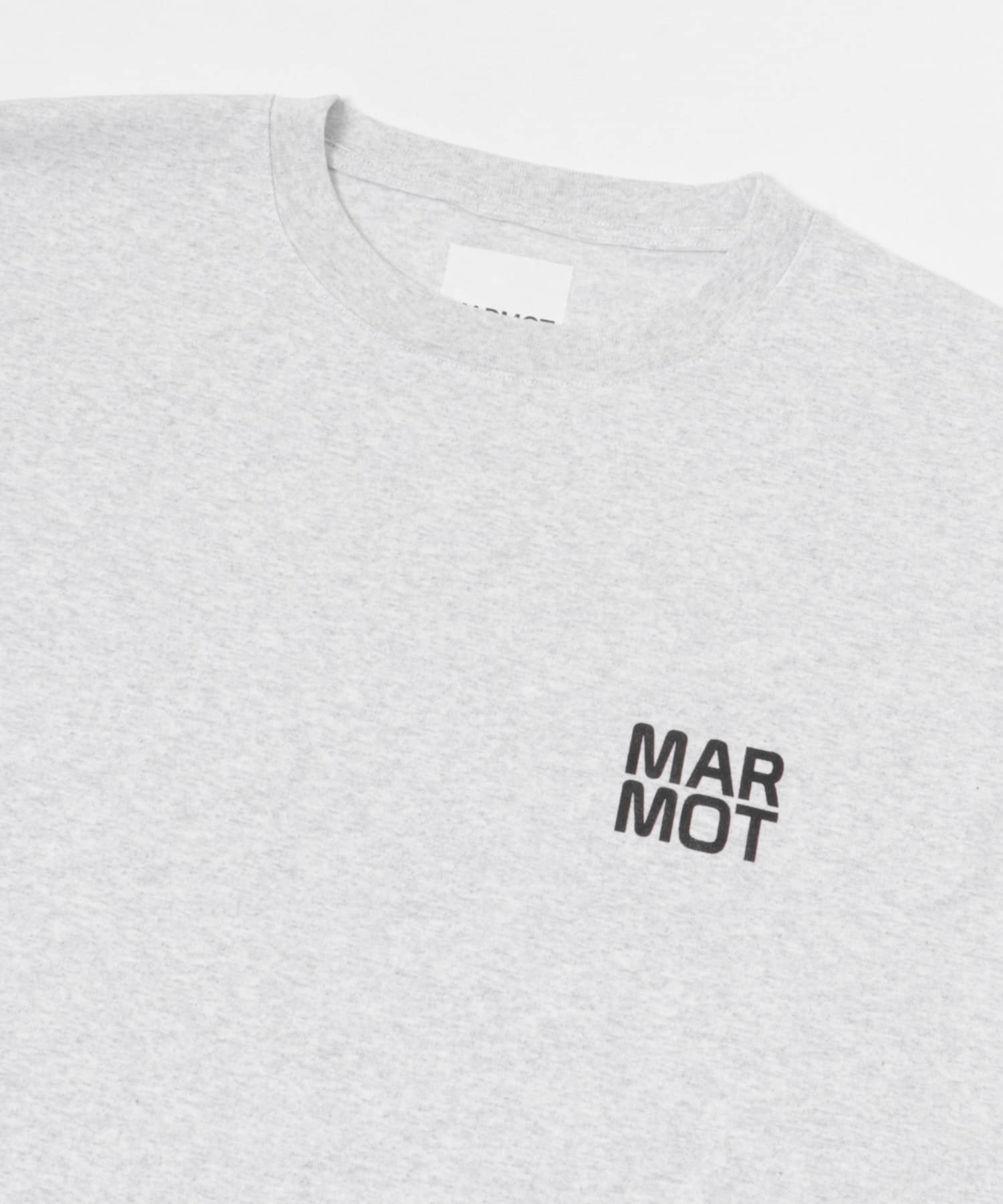 MARMOT CAPITAL　LOGO LONG-SLEEVE GRAY L