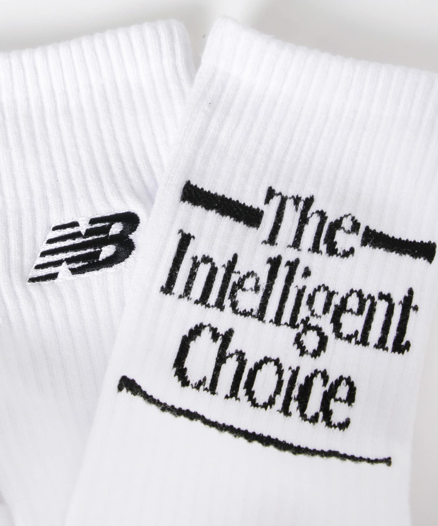 NEW BALANCE　クルーソックス 2P WT L