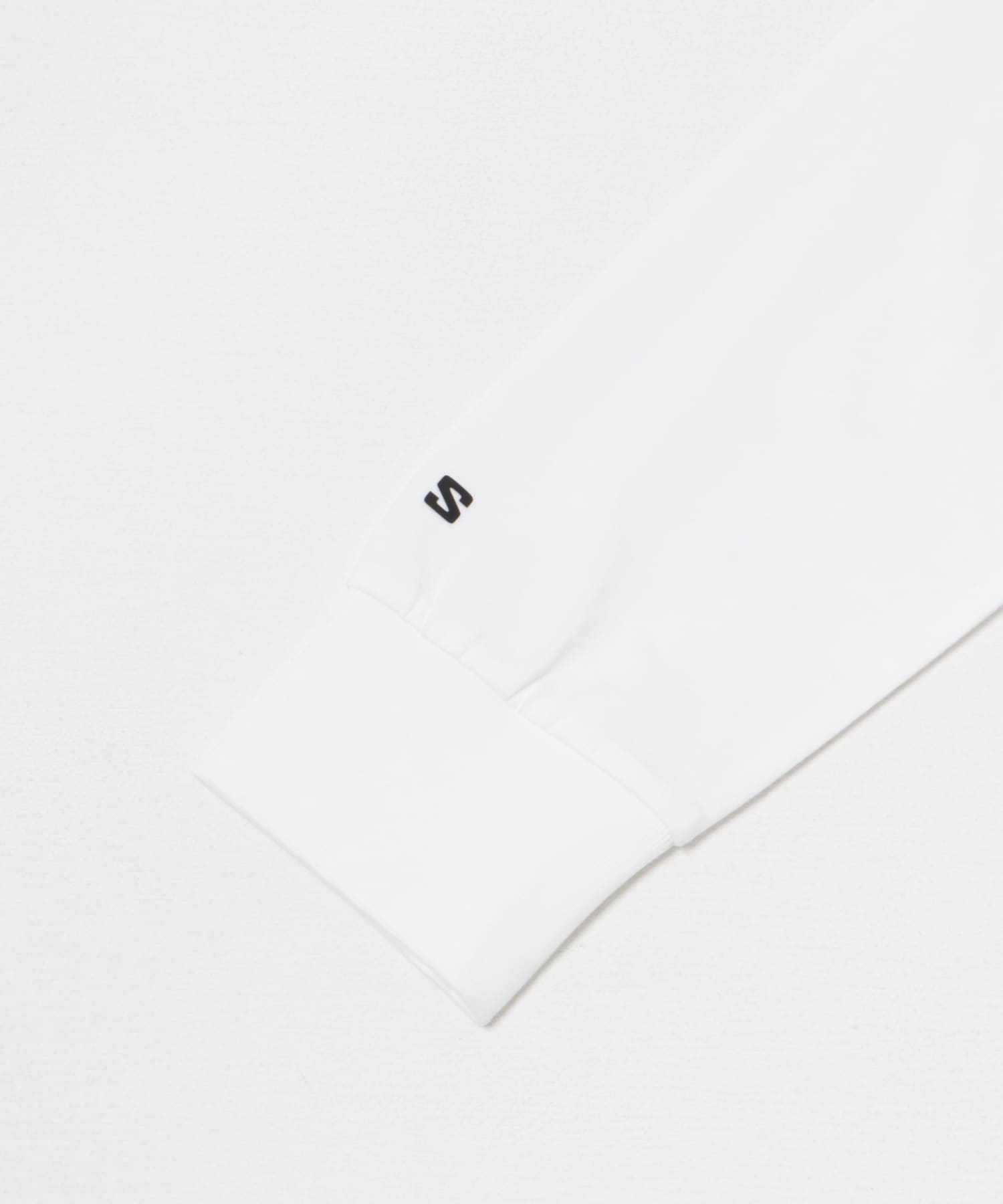 SALOMON　LOGO LONG-SLEEVE T-SHIRTS M WHITE S