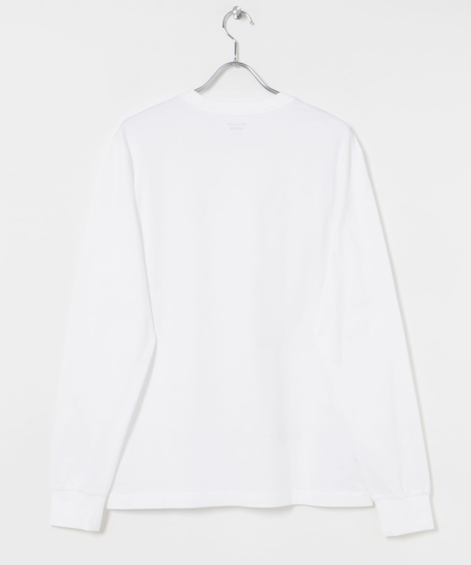 SALOMON　LOGO LONG-SLEEVE T-SHIRTS M WHITE S