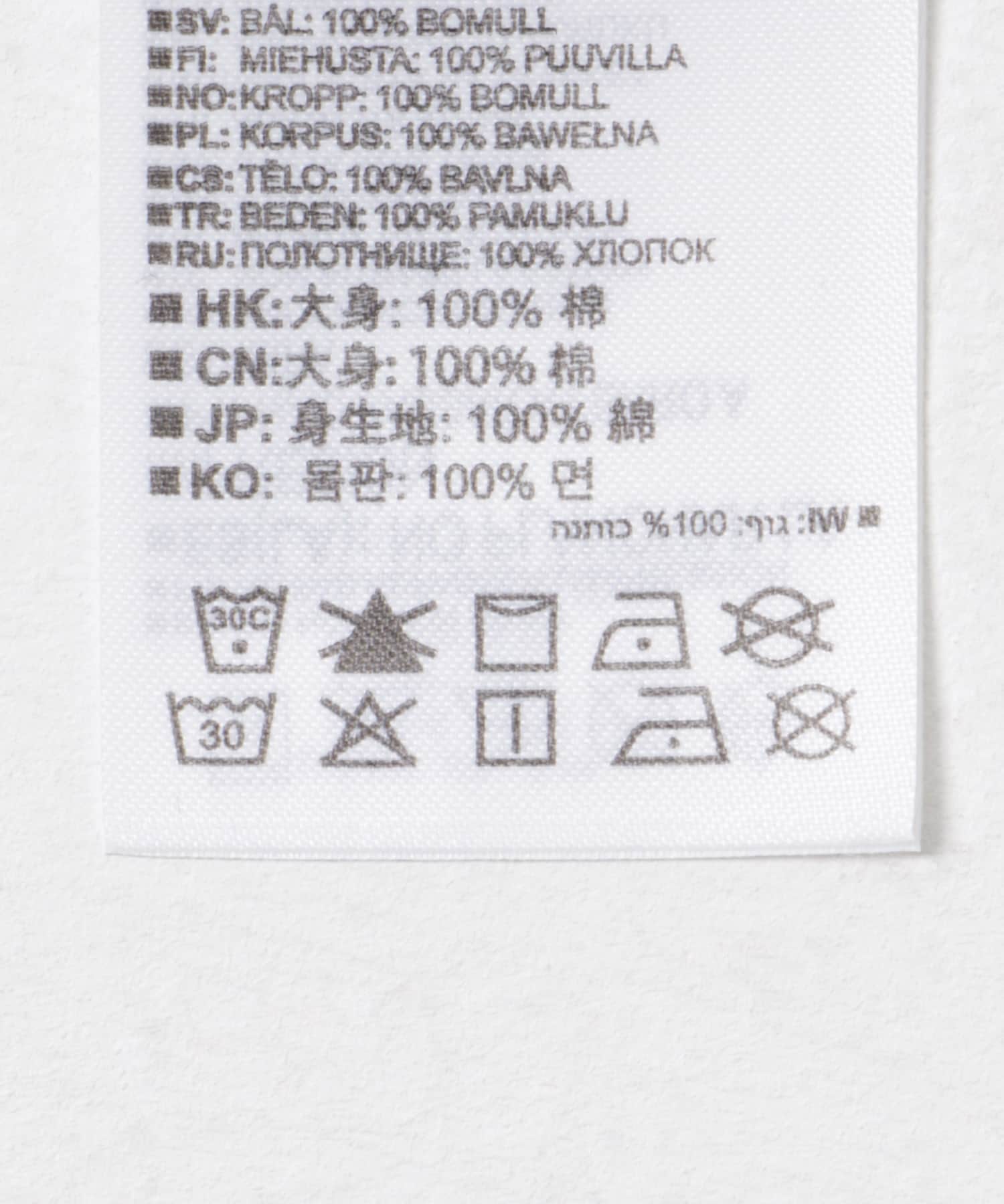 SALOMON　LOGO LONG-SLEEVE T-SHIRTS M WHITE S