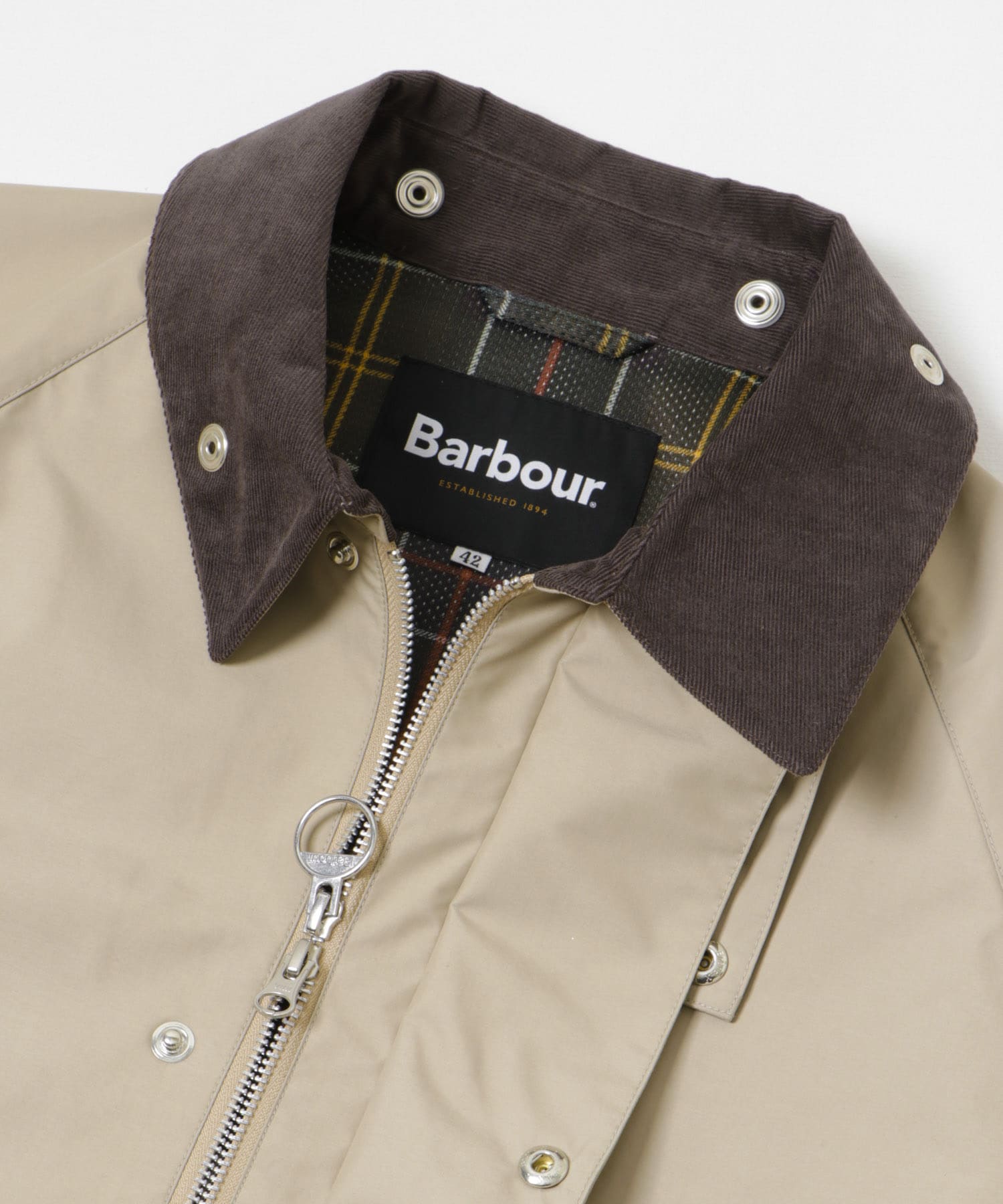 『別注』Barbour / URBAN RESEARCH　TRANSPORT COACH BEIGE 38