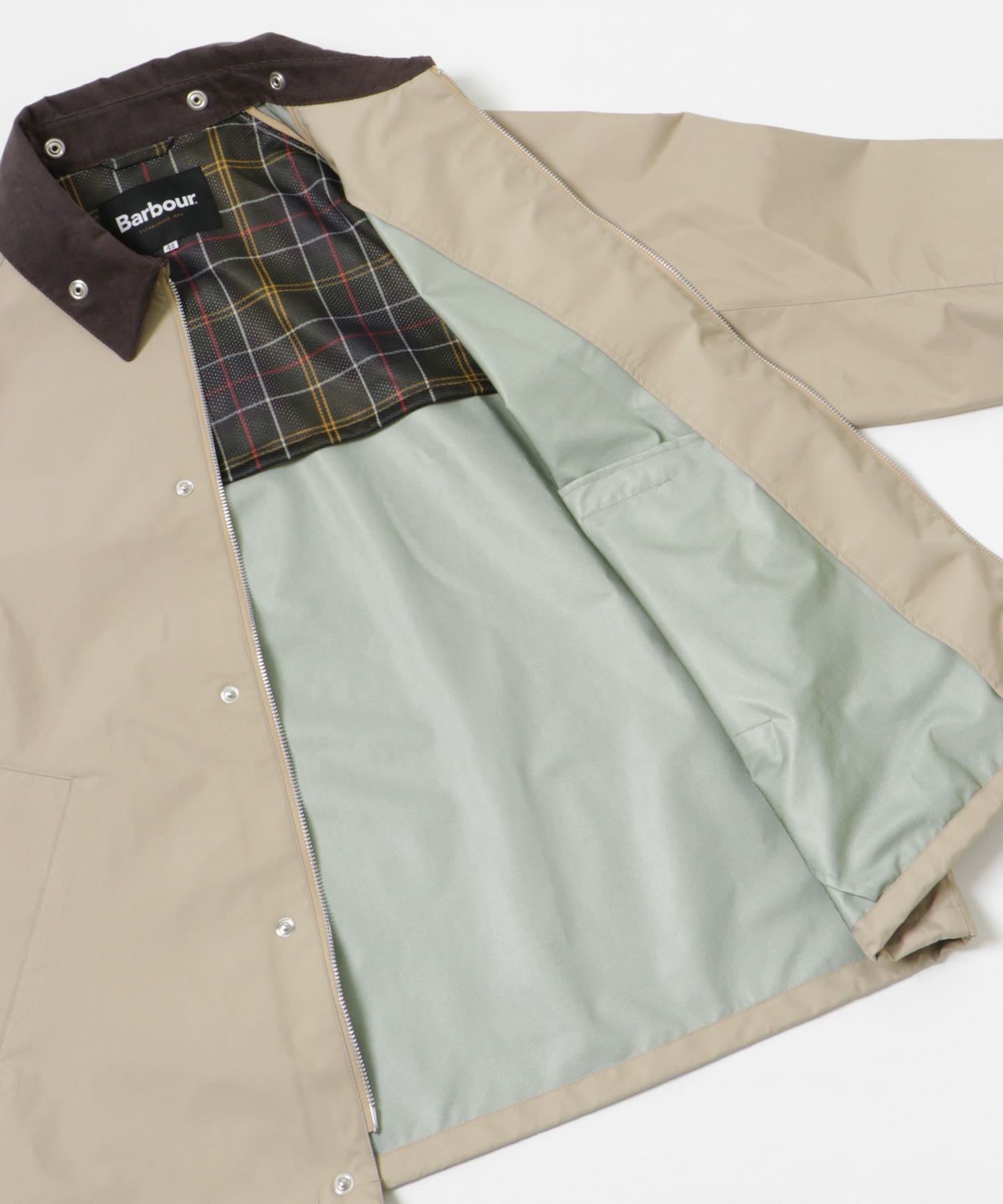 『別注』Barbour / URBAN RESEARCH　TRANSPORT COACH BEIGE 38