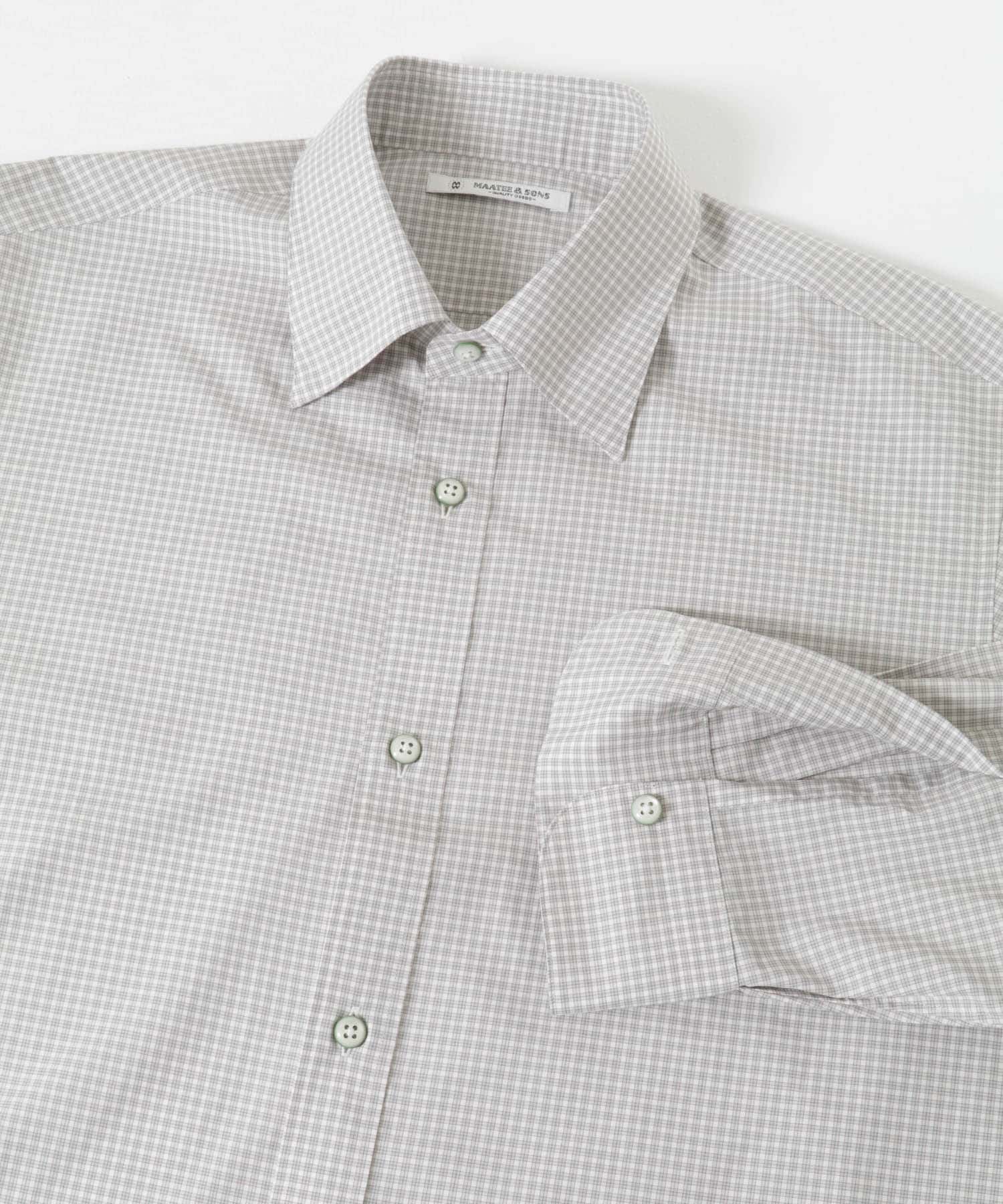 MAATEE&SONS　saint gelman MIX CHECK 2