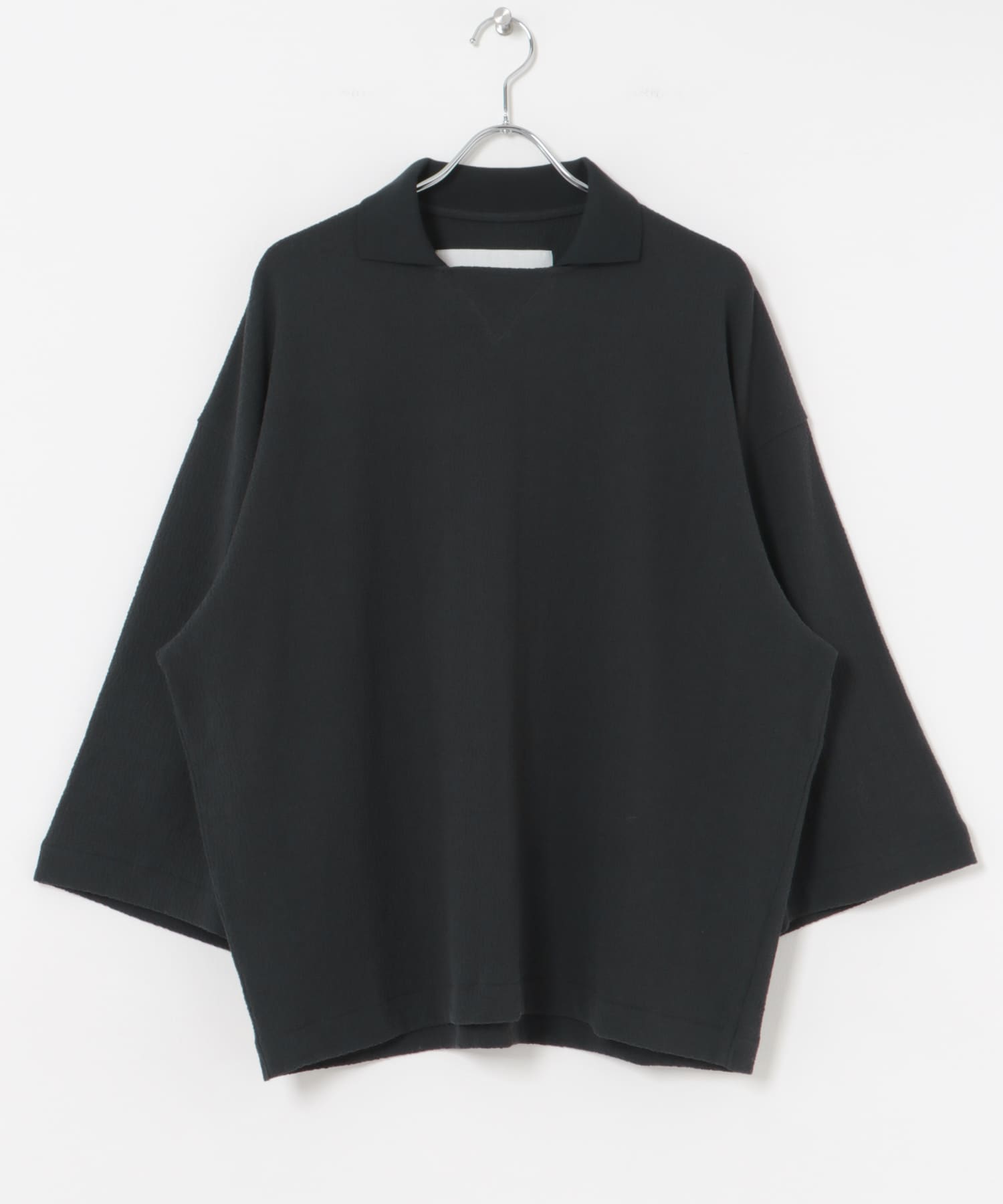 nonnotte　Long Sleeve Polo Collar