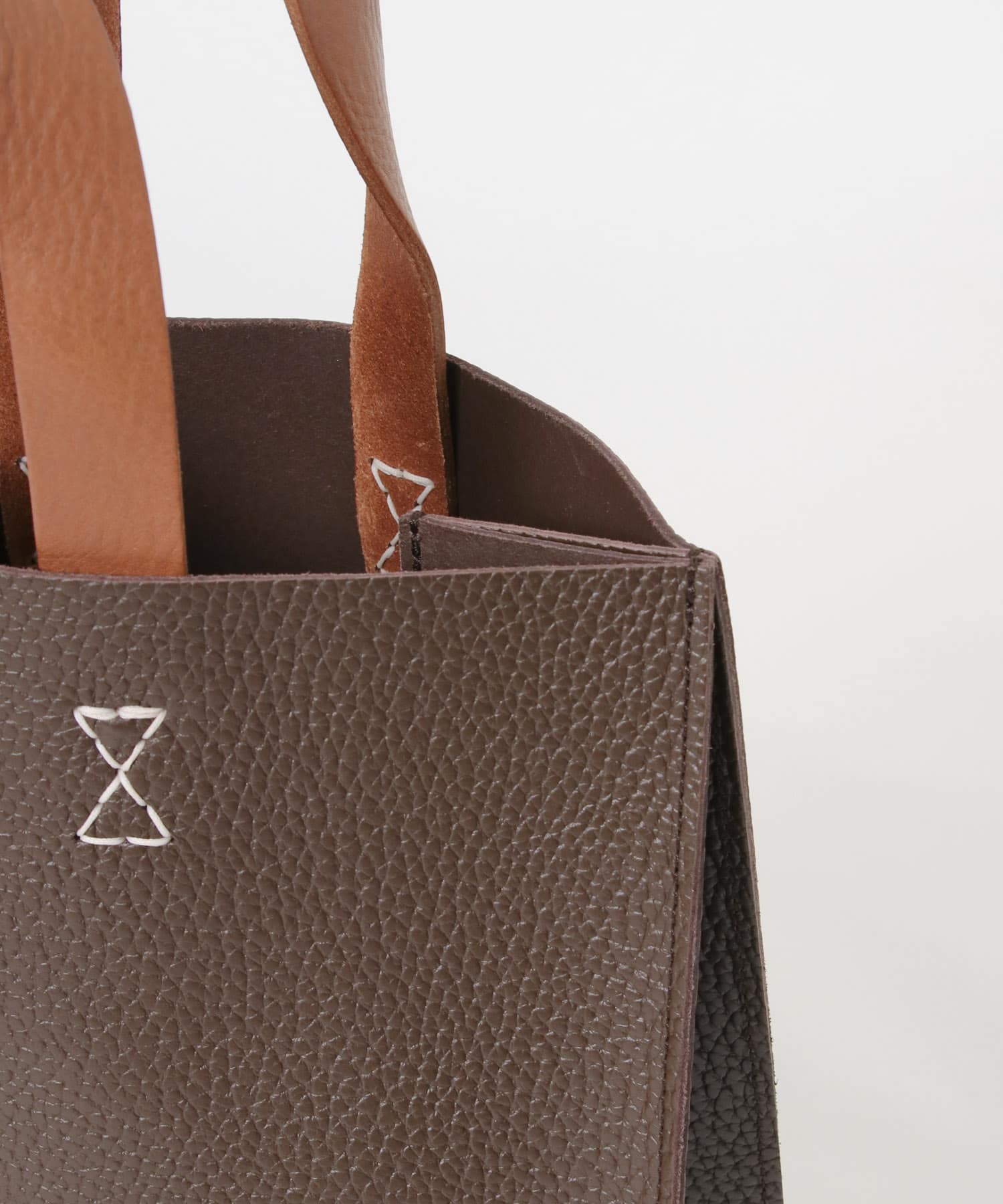 Hender Scheme　paper bag big dark brown -