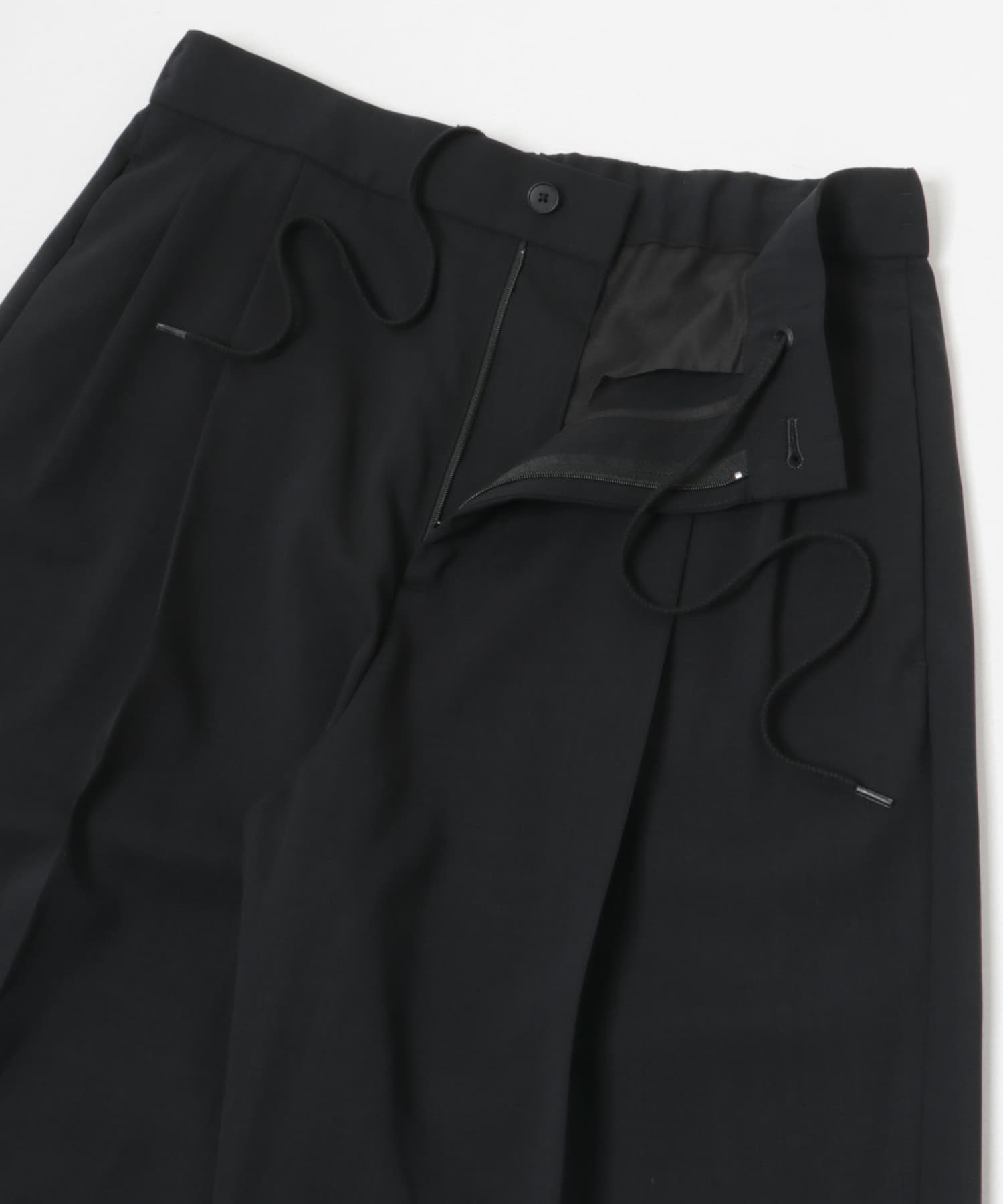 『別注』ATON×URBAN RESEARCH　TWO TUCKED EASY PANTS 075NAV/IND 4