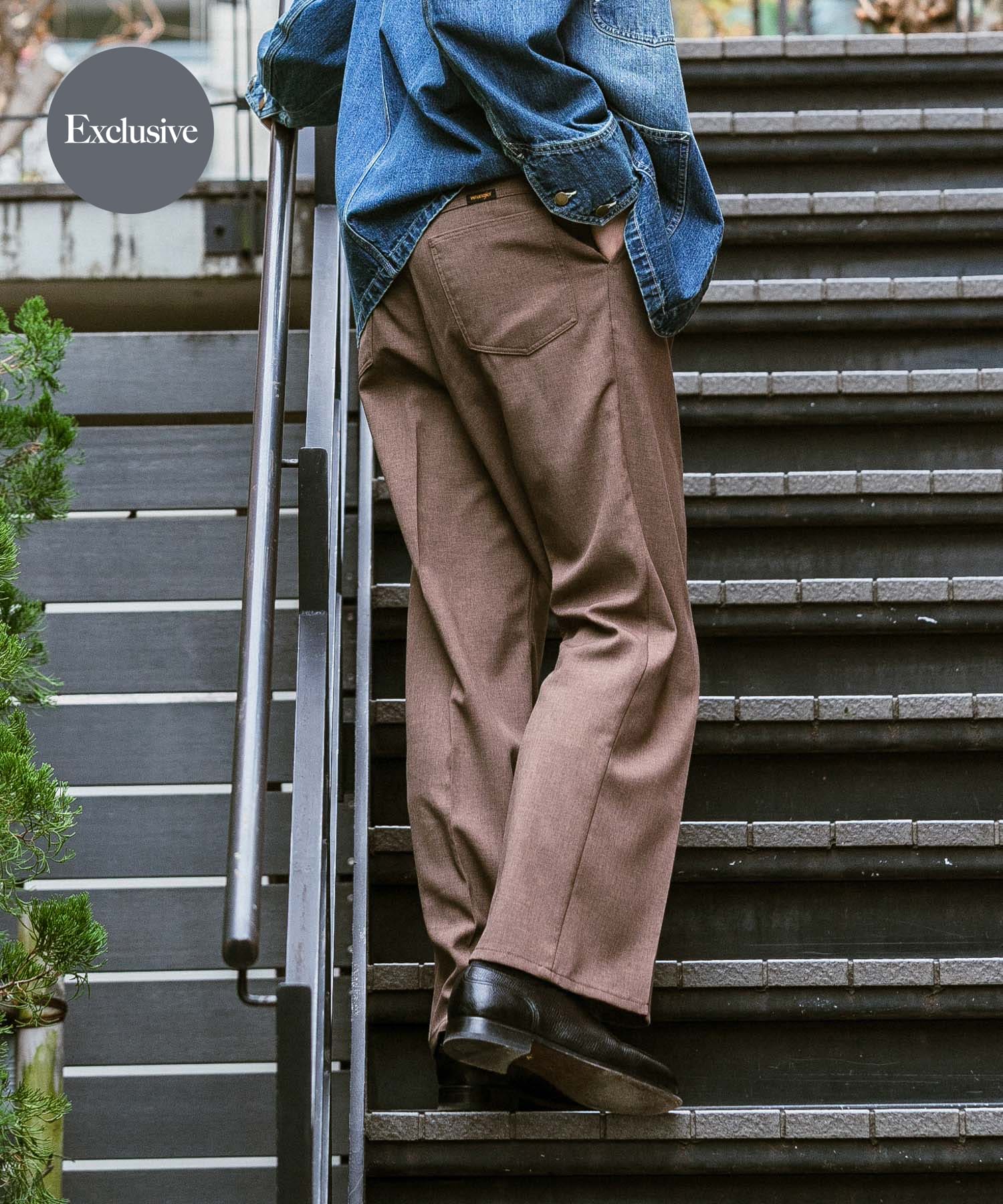 『別注』Wrangler×URBAN RESEARCH　WRANCHER WIDE BROWN S