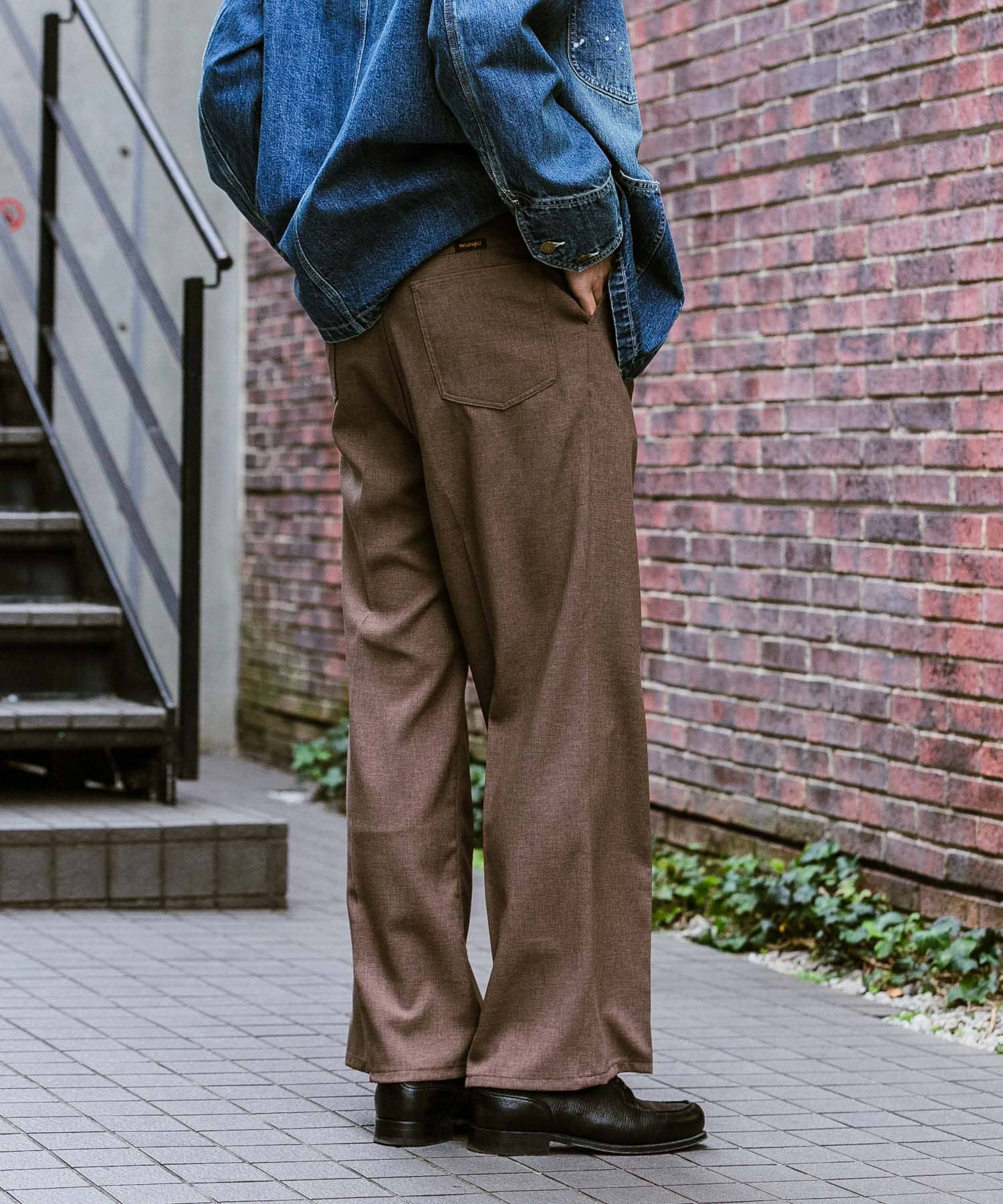 『別注』Wrangler×URBAN RESEARCH　WRANCHER WIDE BROWN S