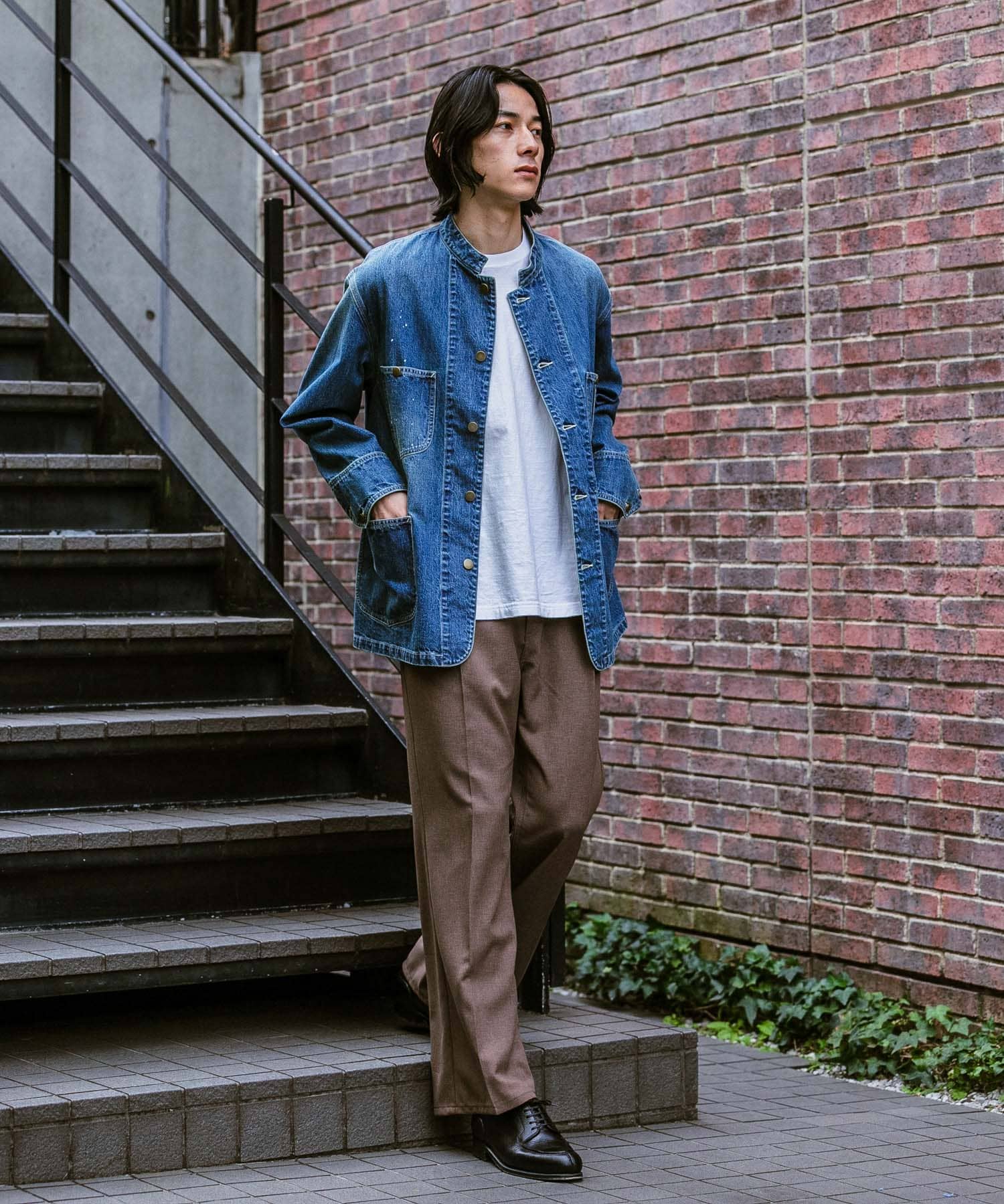 『別注』Wrangler×URBAN RESEARCH　WRANCHER WIDE BROWN M