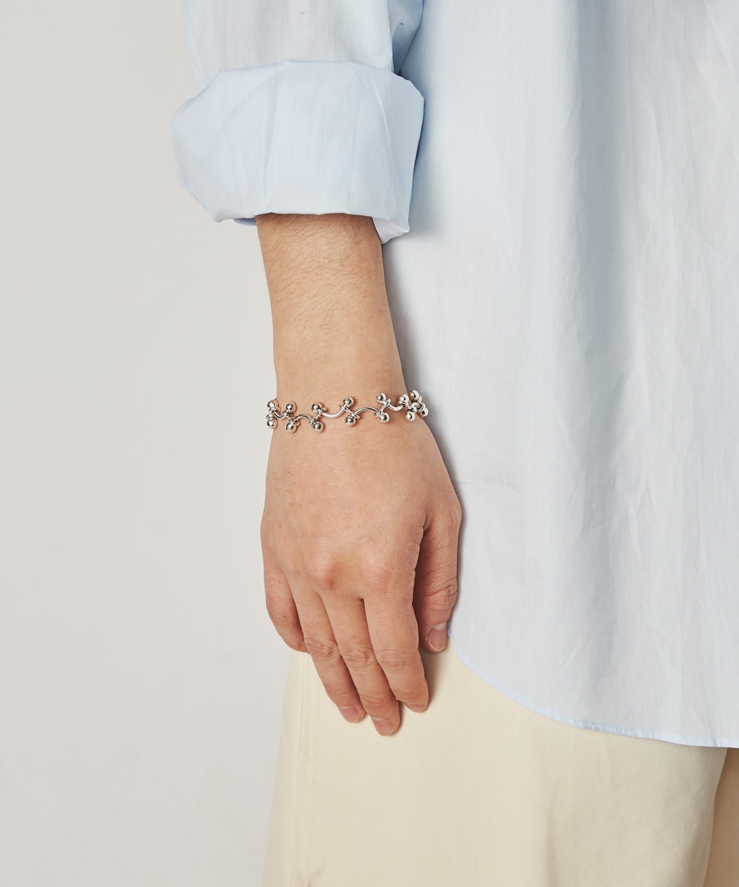xoloブレスレット XOLO ブレスレット JEWELRY / Studs Link Bracelet メンズ