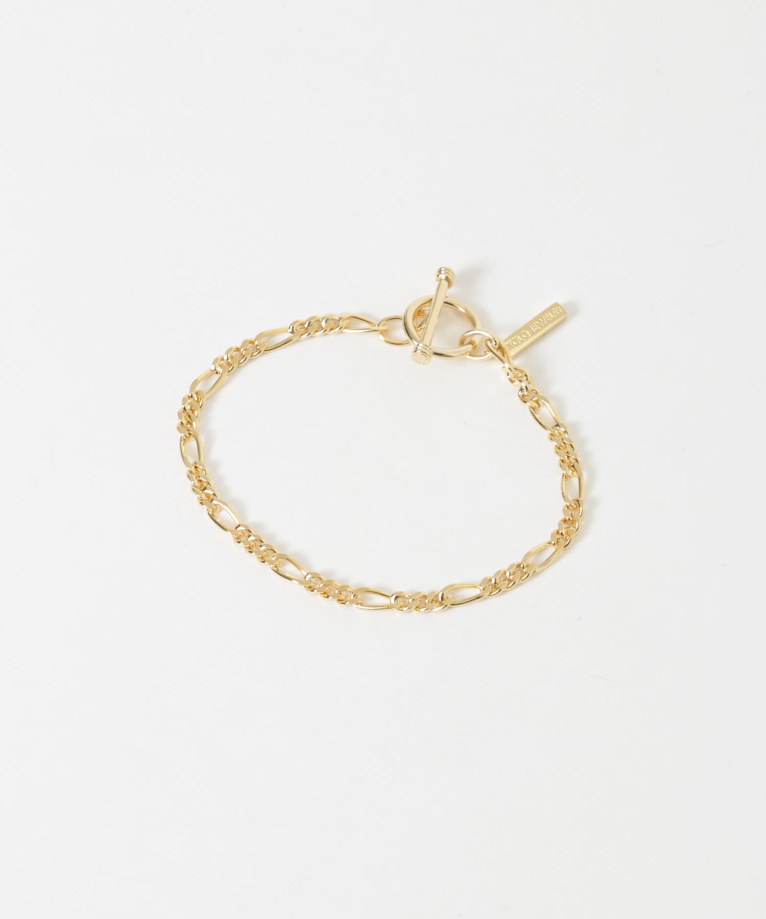 『別注』XOLO×URBAN RESEARCH　Figaro Link Bracelet GOLD 19