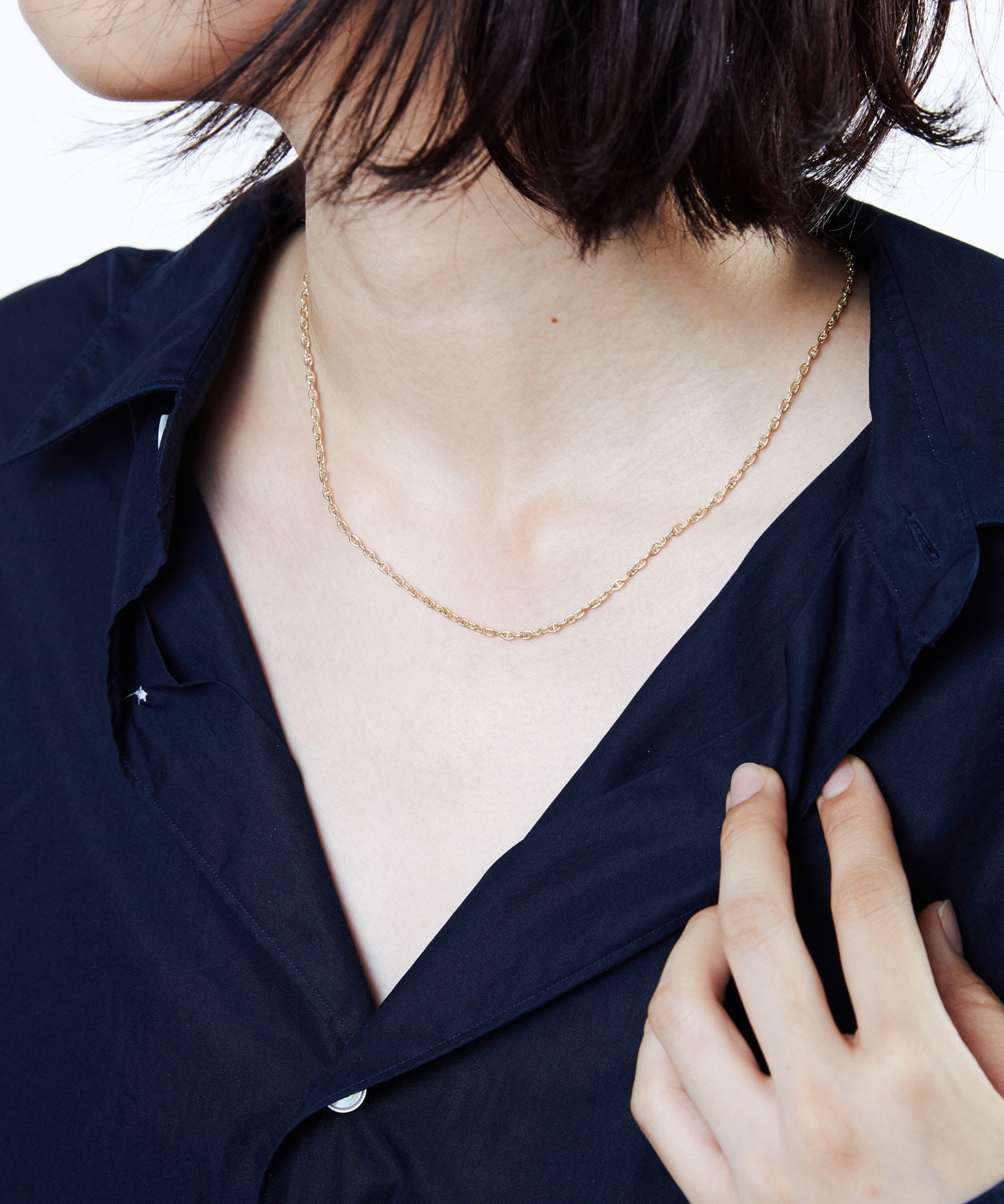 XOLO　Marina Link Necklace GOLD 50