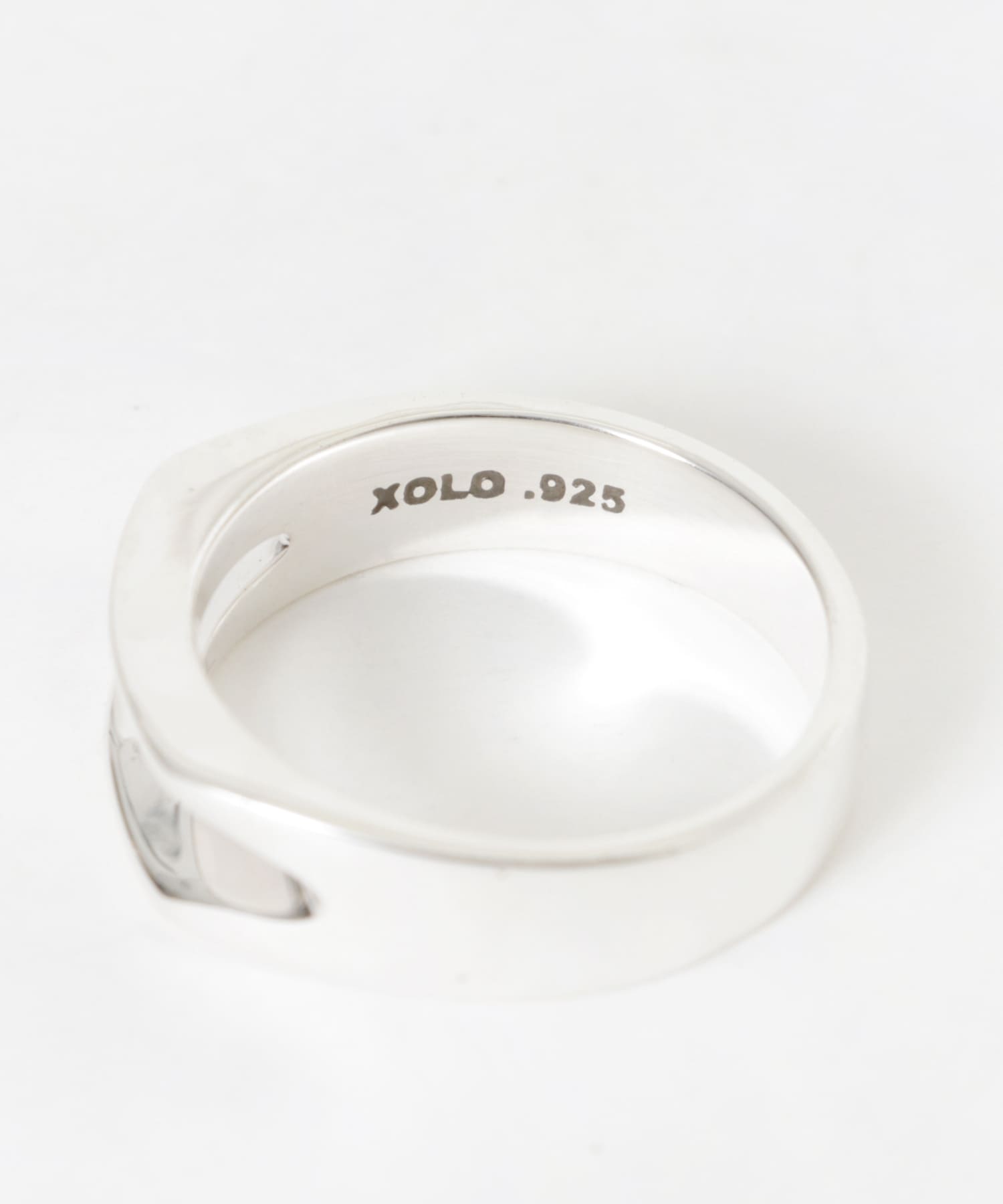 XOLO　Dig Ring SILVER L