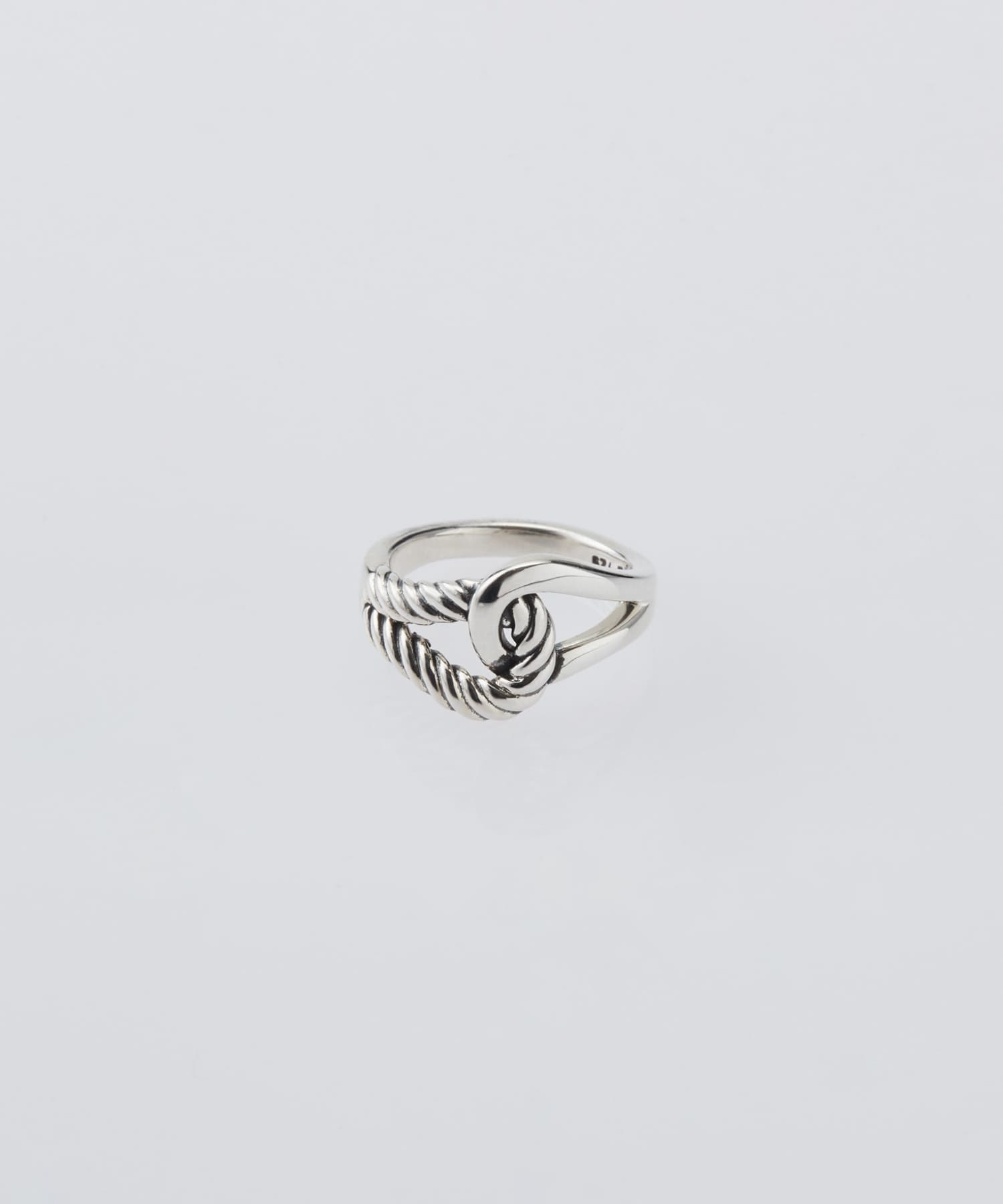 XOLO　Double Loop Ring SILVER L