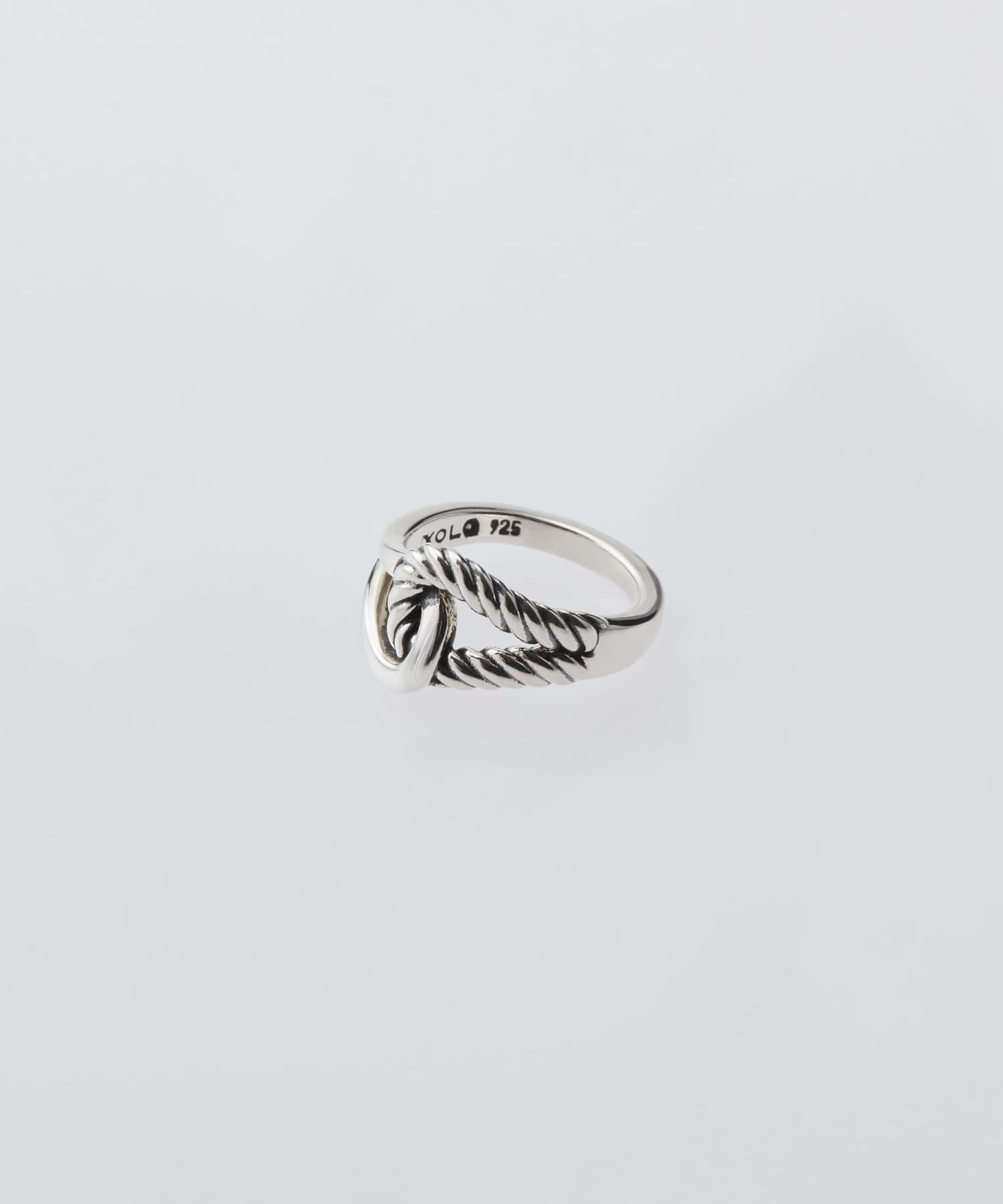 XOLO　Double Loop Ring SILVER L