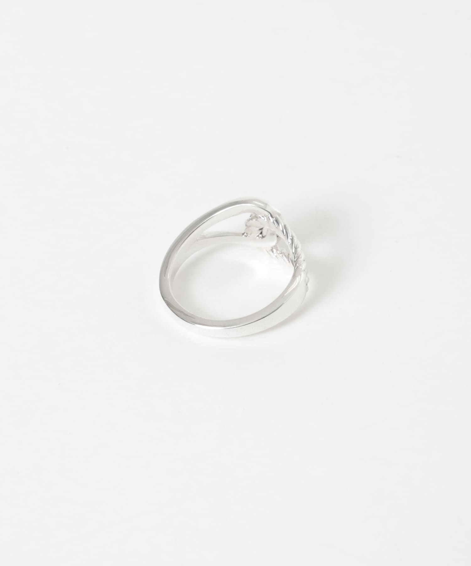 XOLO　Double Loop Ring SILVER L