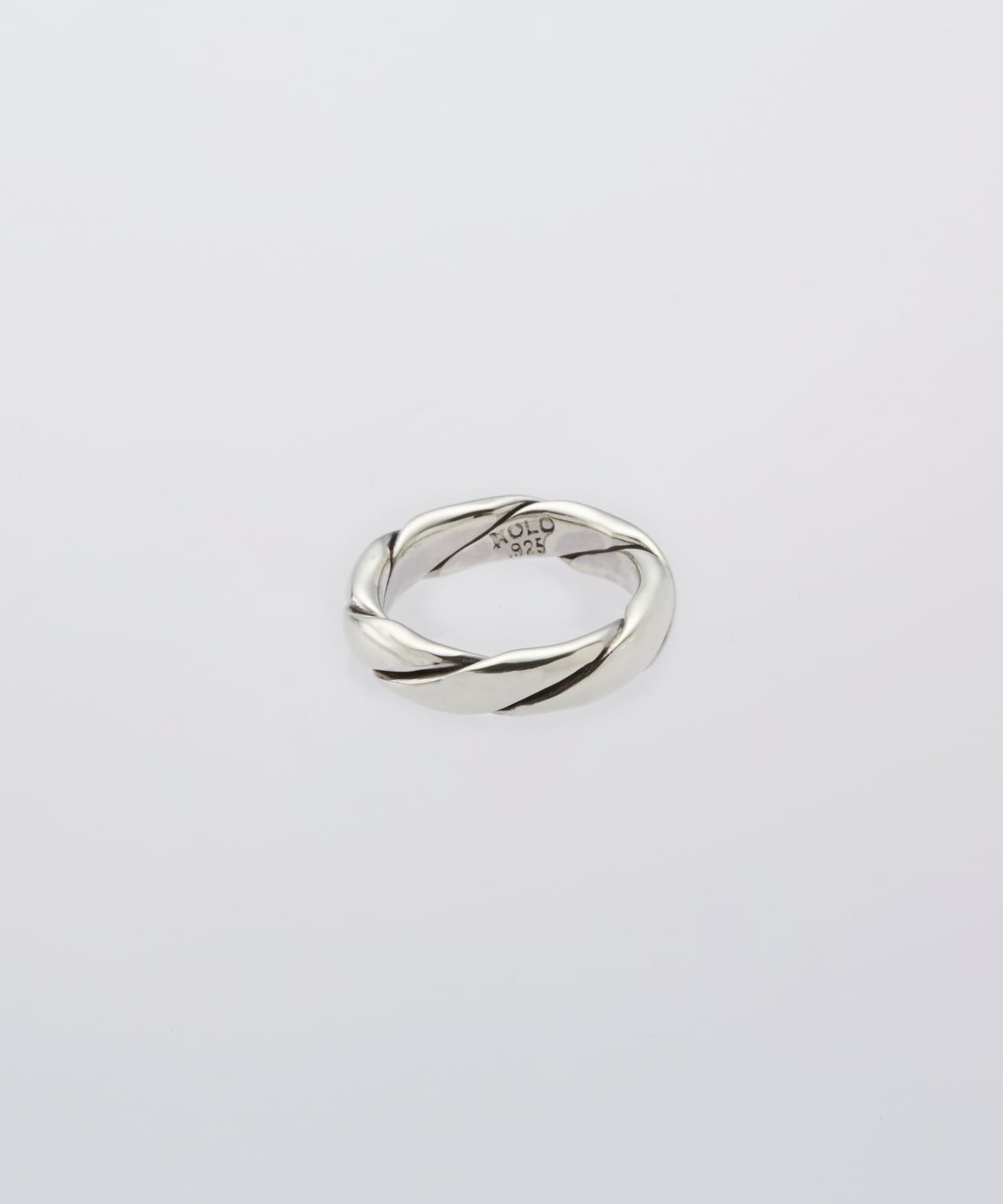 XOLO　Single Twist Ring SILVER L