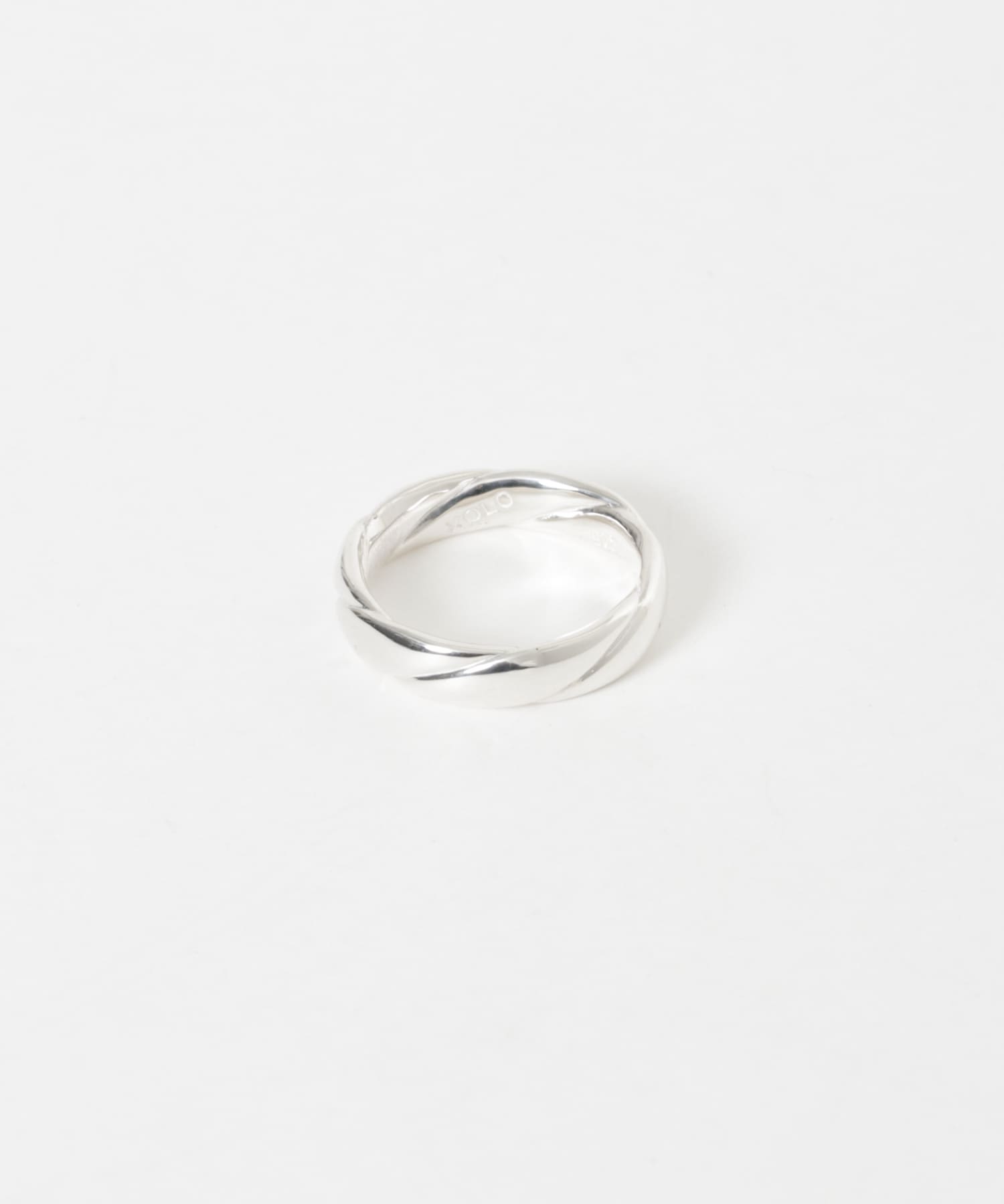 XOLO　Single Twist Ring SILVER L