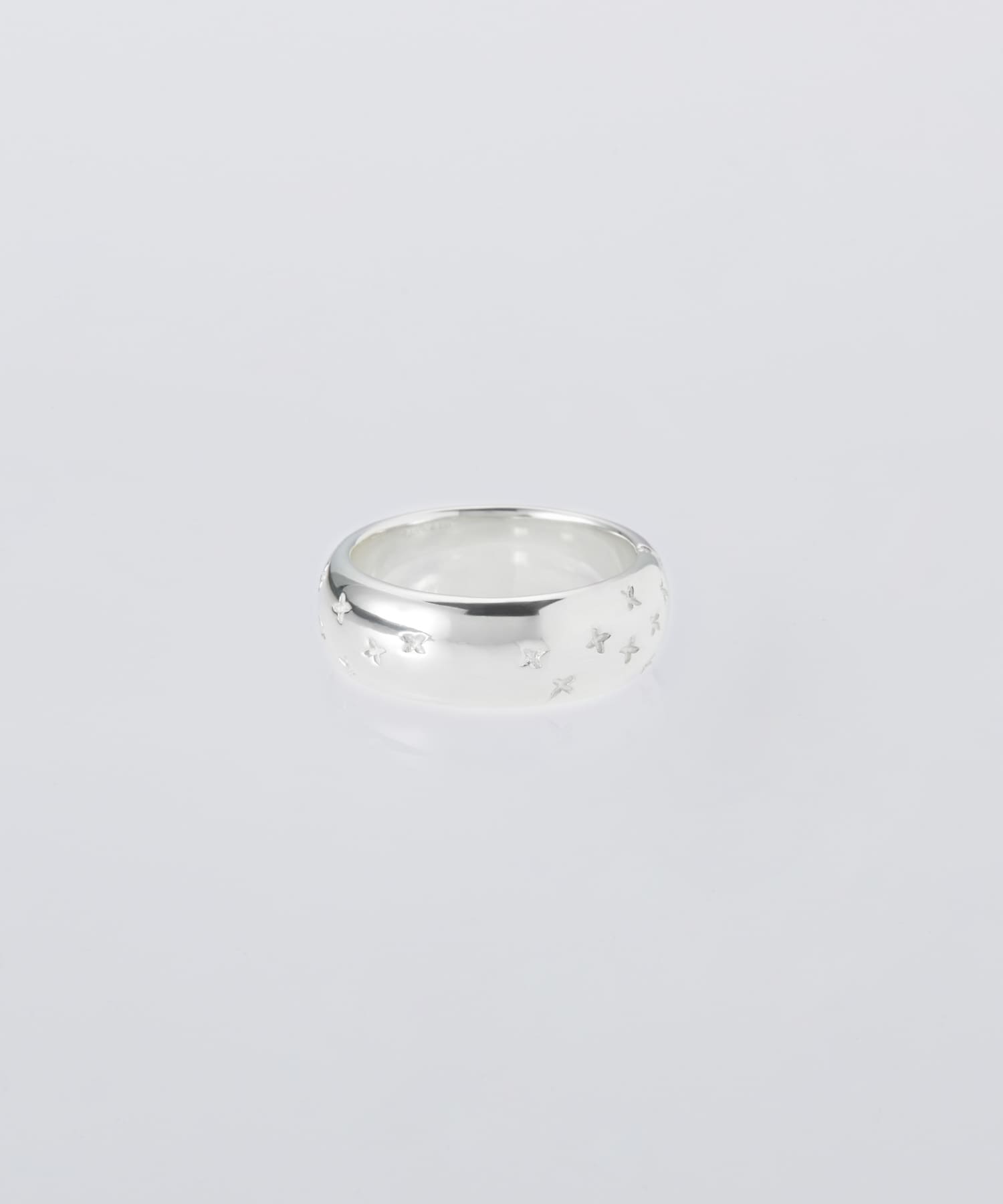 XOLO　Letter Ring -Wide- SILVER L