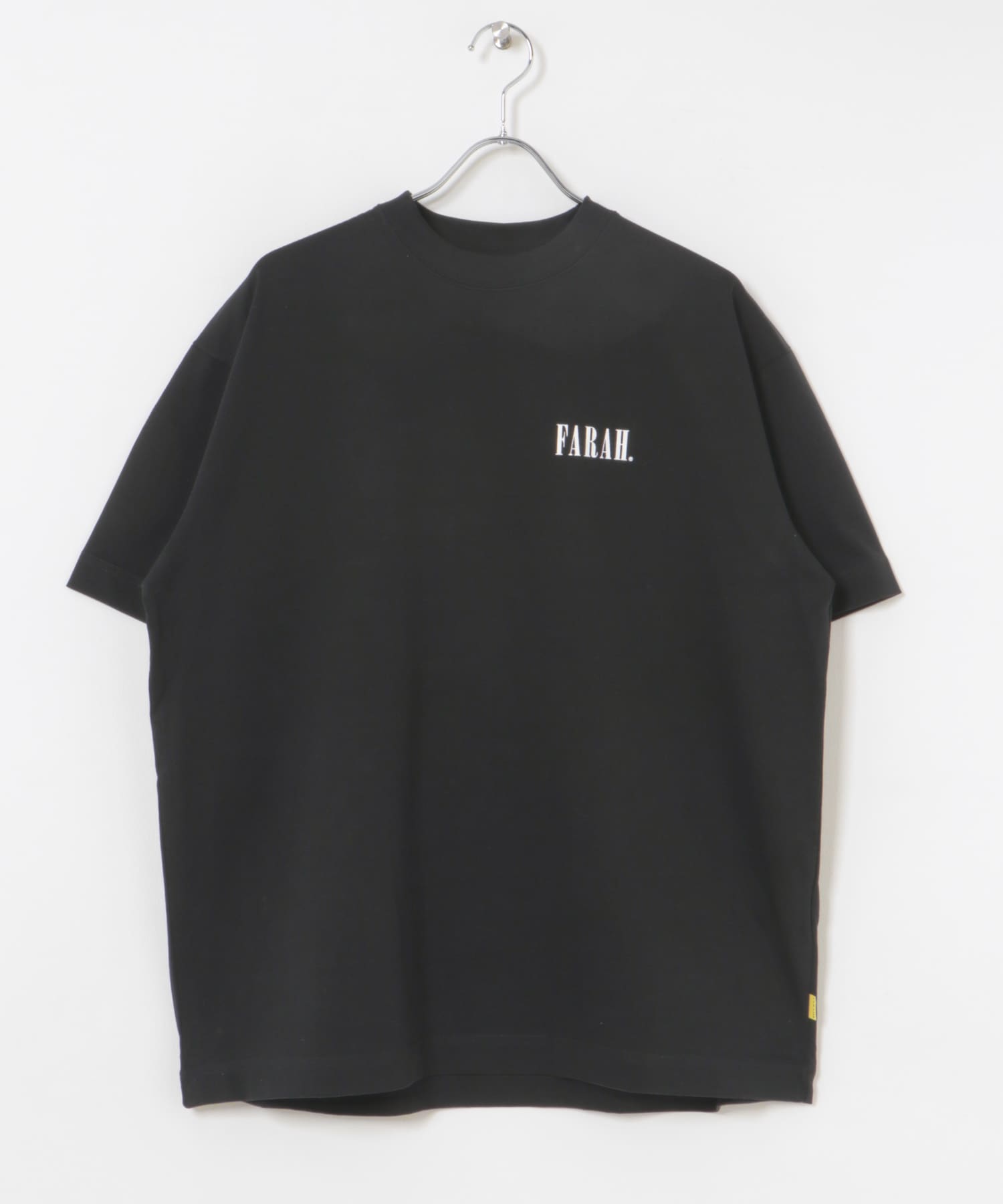 FARAH　Short-Sleeve T-shirts Classic Logo Black M
